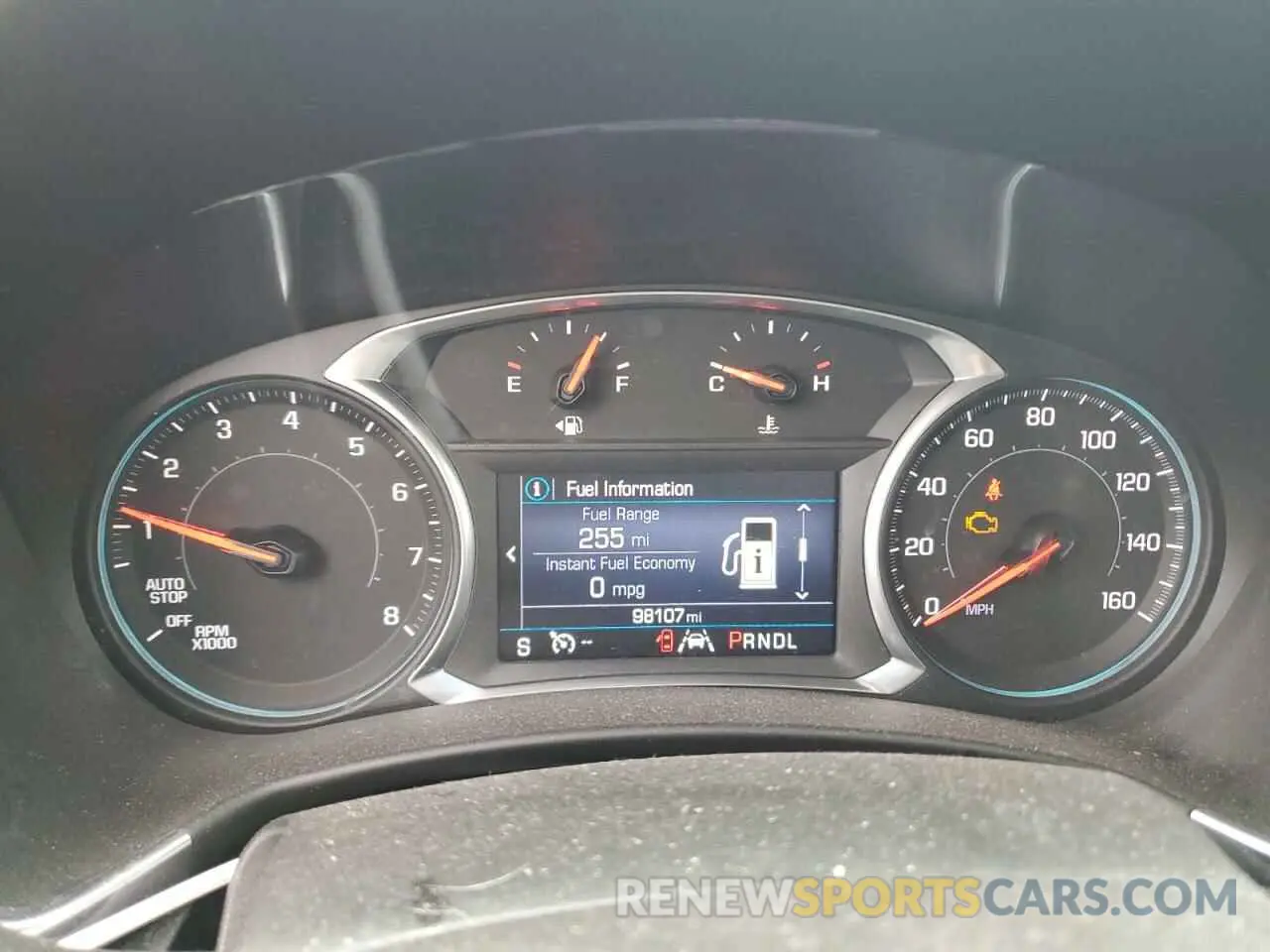 9 fotografías del automóvil dañado 2GNAXUEV7L6244324 CHEVROLET EQUINOX 2020
