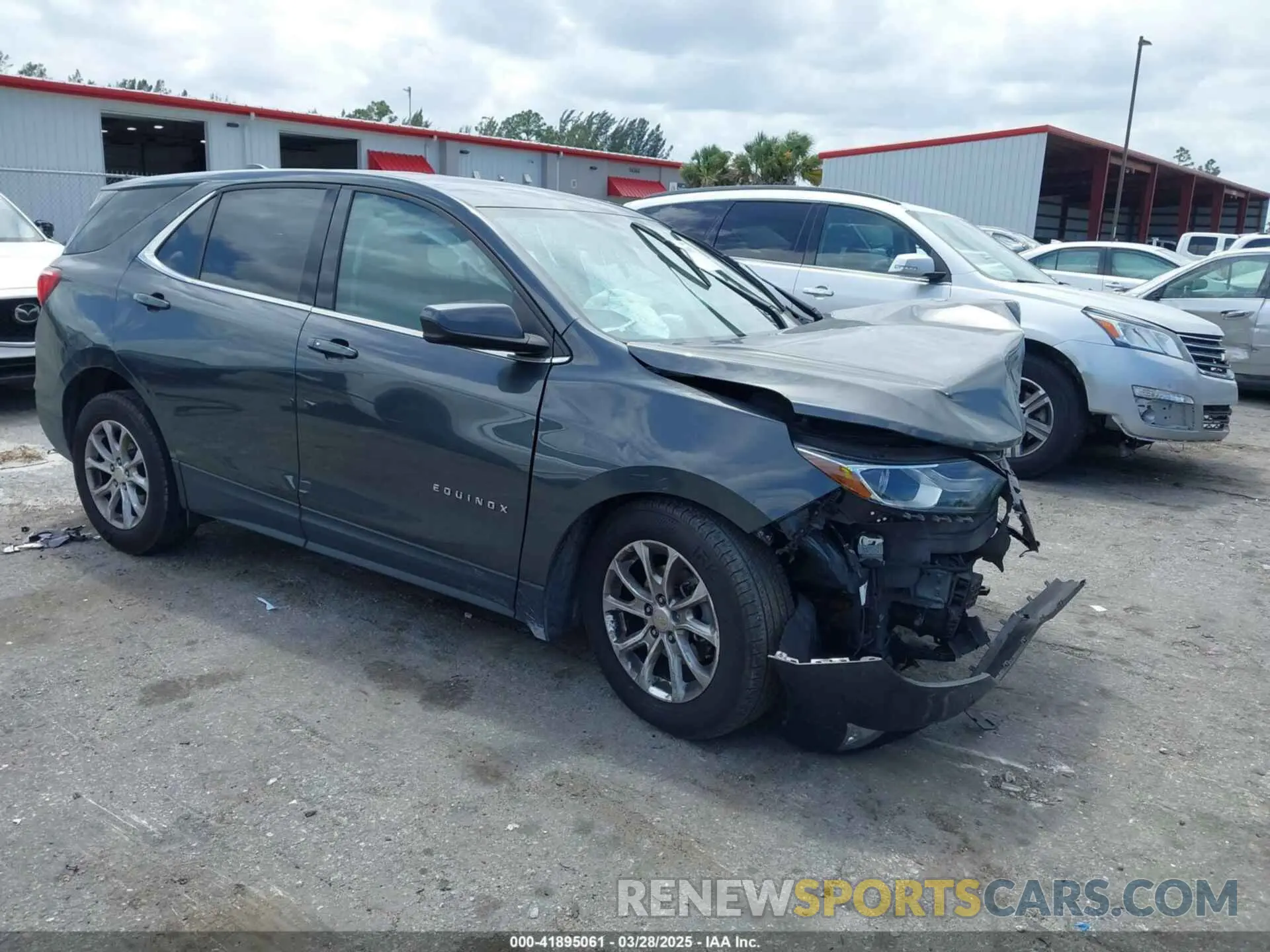 1 fotografías del automóvil dañado 2GNAXUEV8L6109417 CHEVROLET EQUINOX 2020