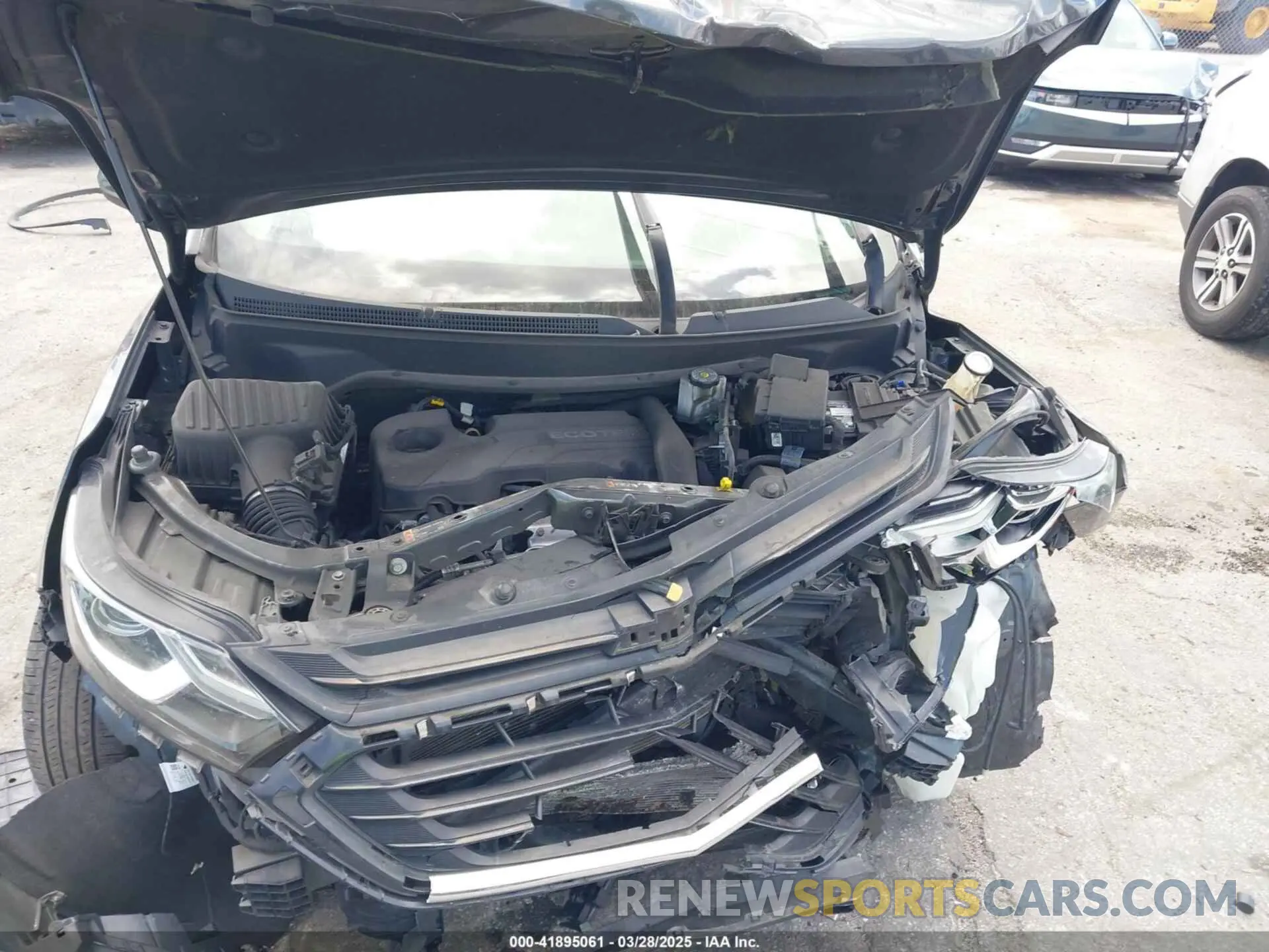 10 fotografías del automóvil dañado 2GNAXUEV8L6109417 CHEVROLET EQUINOX 2020