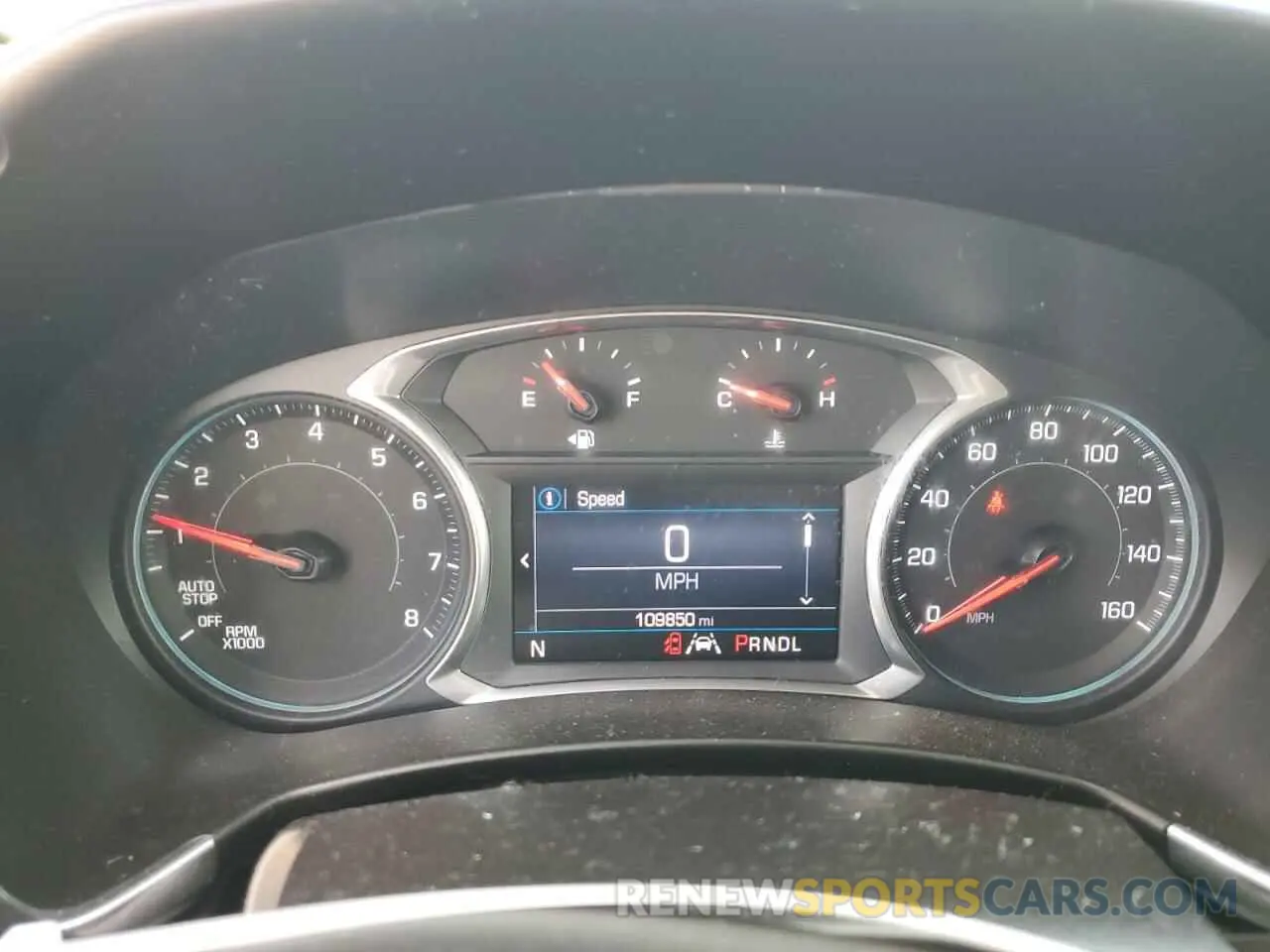 9 fotografías del automóvil dañado 2GNAXUEV8L6189480 CHEVROLET EQUINOX 2020