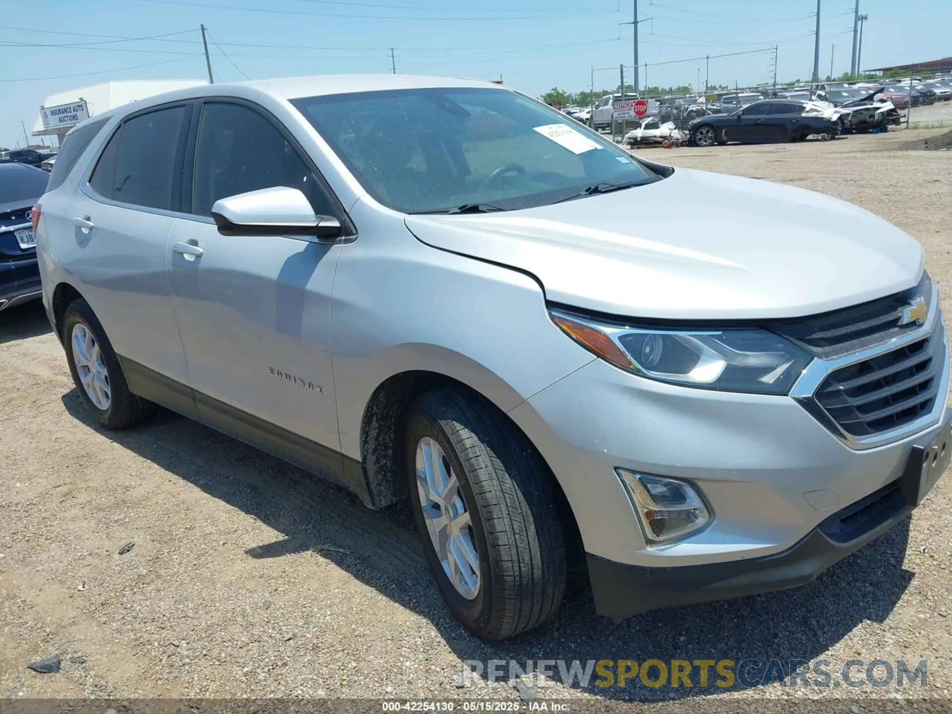 1 fotografías del automóvil dañado 2GNAXUEV8L6199412 CHEVROLET EQUINOX 2020