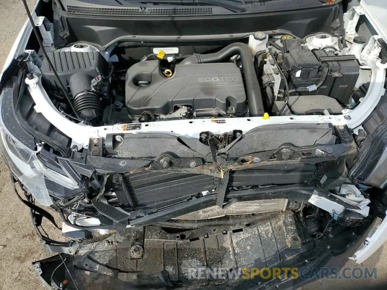 12 fotografías del automóvil dañado 2GNAXUEV8L6223188 CHEVROLET EQUINOX 2020