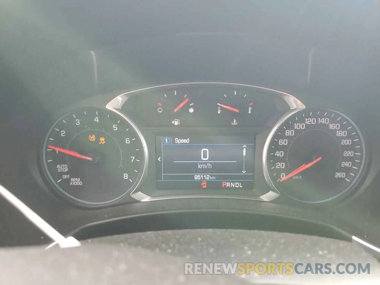 9 fotografías del automóvil dañado 2GNAXUEV8L6223188 CHEVROLET EQUINOX 2020