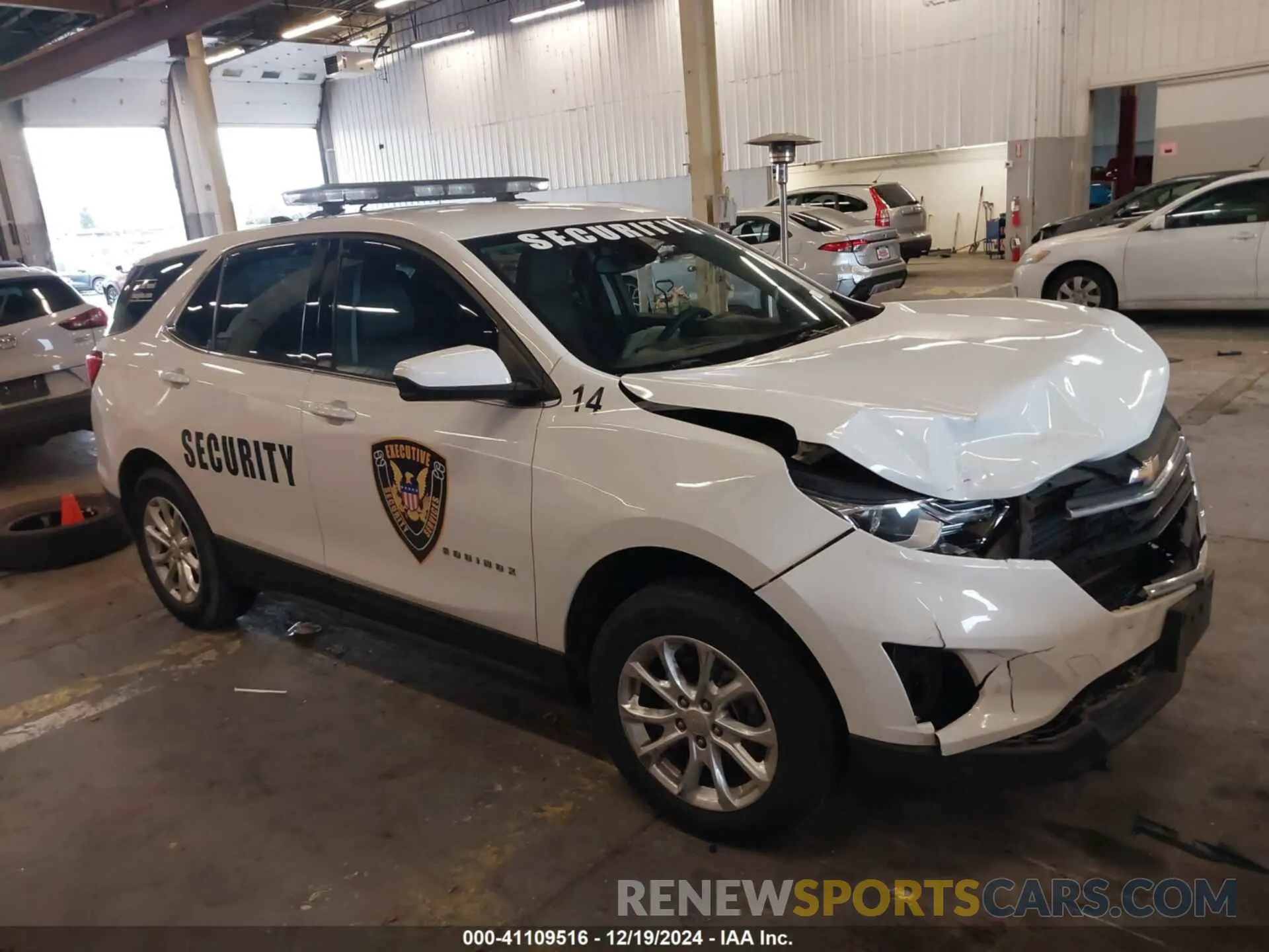 1 fotografías del automóvil dañado 2GNAXUEVXL6160028 CHEVROLET EQUINOX 2020