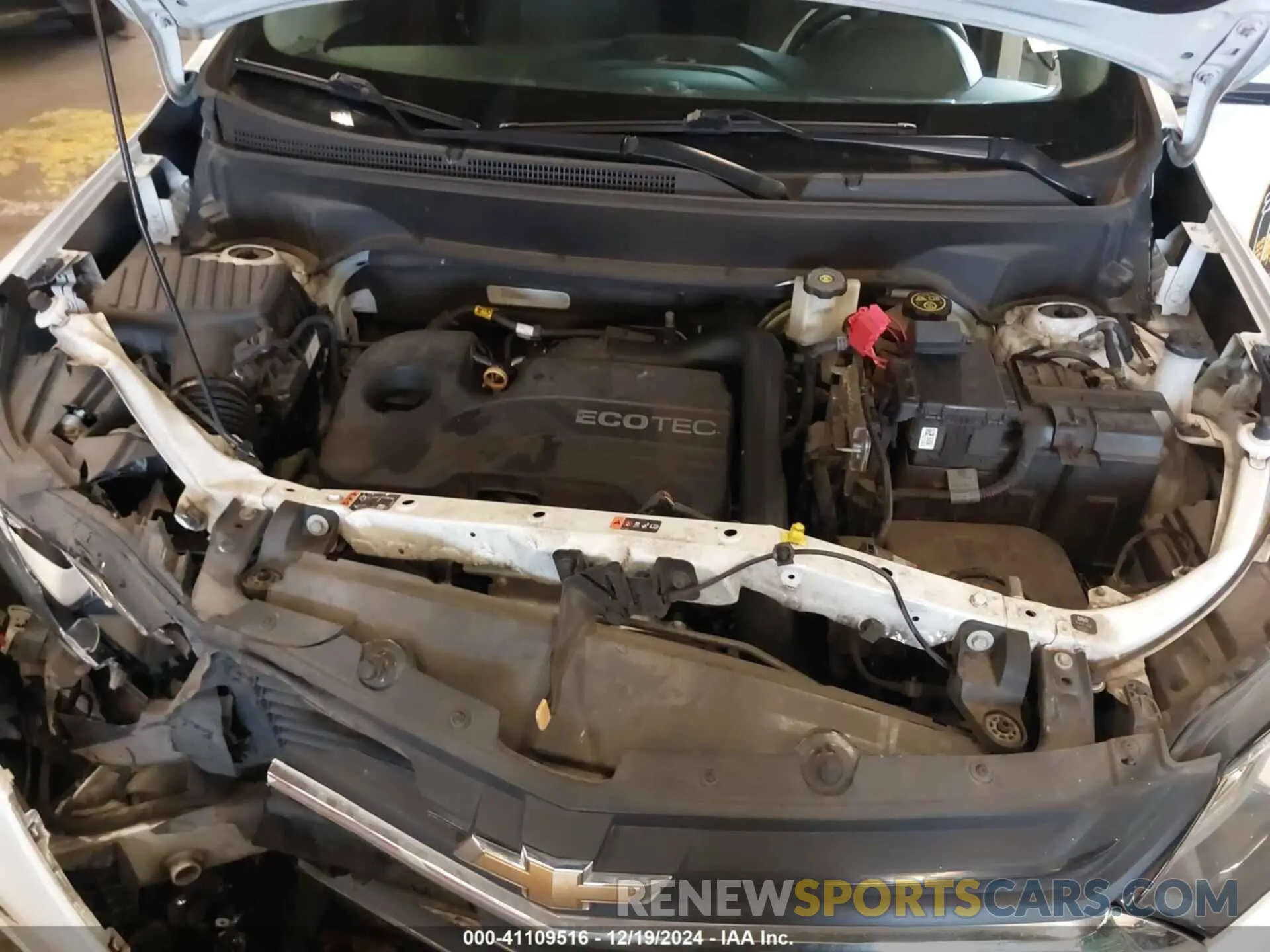 10 fotografías del automóvil dañado 2GNAXUEVXL6160028 CHEVROLET EQUINOX 2020