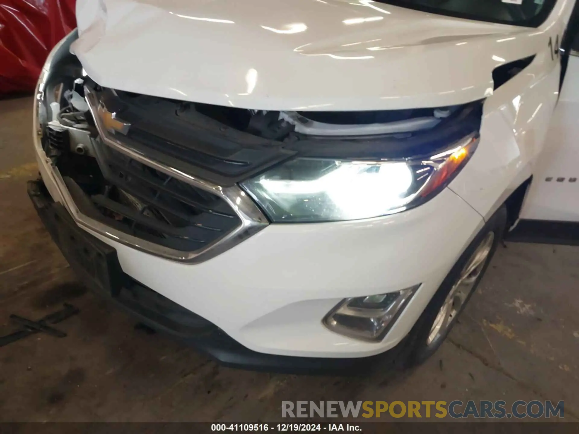 21 fotografías del automóvil dañado 2GNAXUEVXL6160028 CHEVROLET EQUINOX 2020