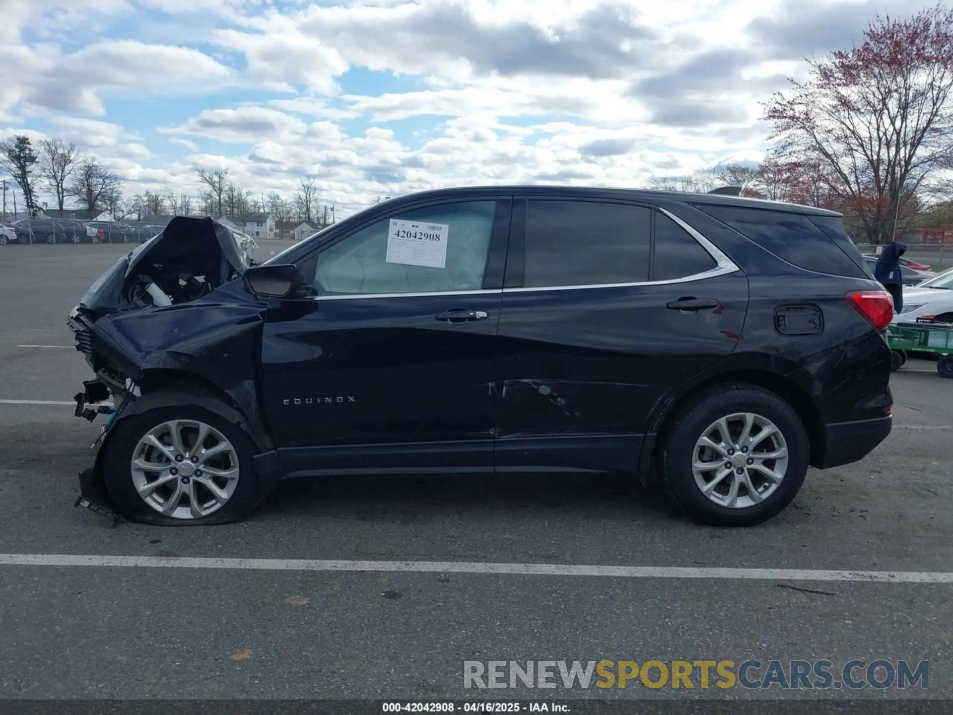 14 fotografías del automóvil dañado 2GNAXUEVXL6167545 CHEVROLET EQUINOX 2020