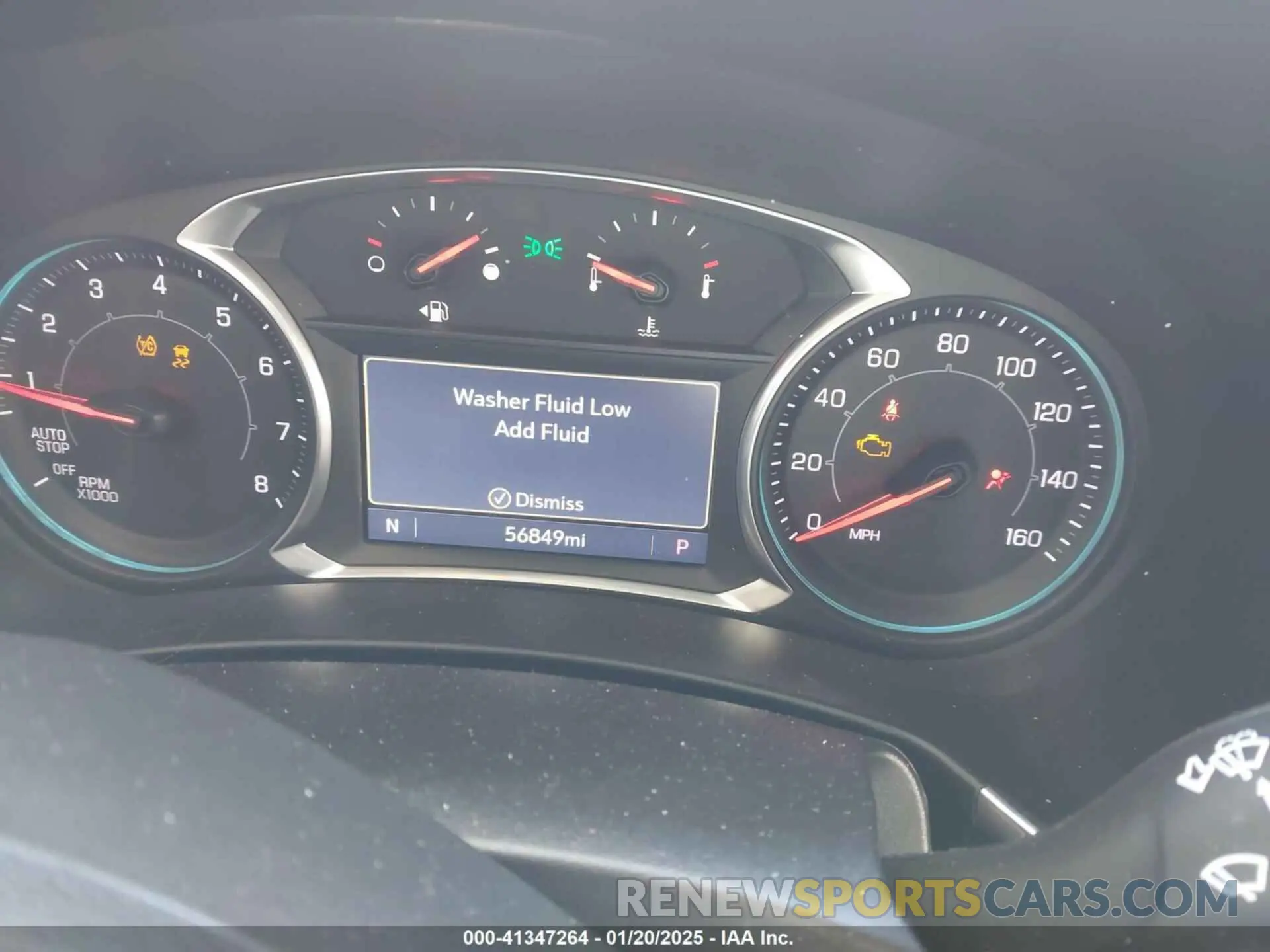15 fotografías del automóvil dañado 2GNAXUEVXL6227212 CHEVROLET EQUINOX 2020