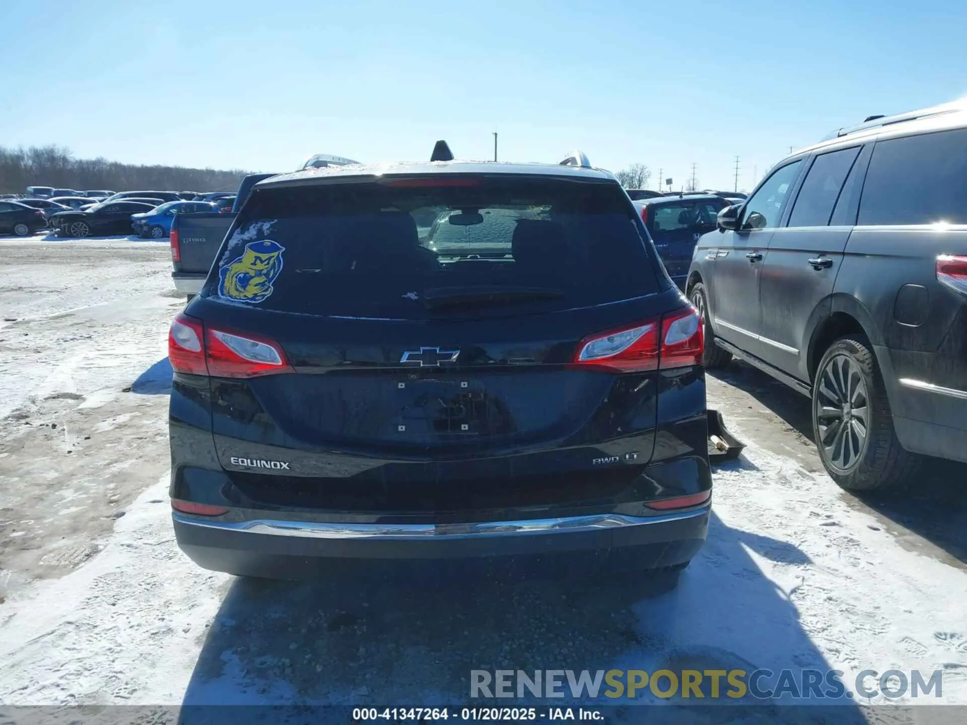 16 fotografías del automóvil dañado 2GNAXUEVXL6227212 CHEVROLET EQUINOX 2020