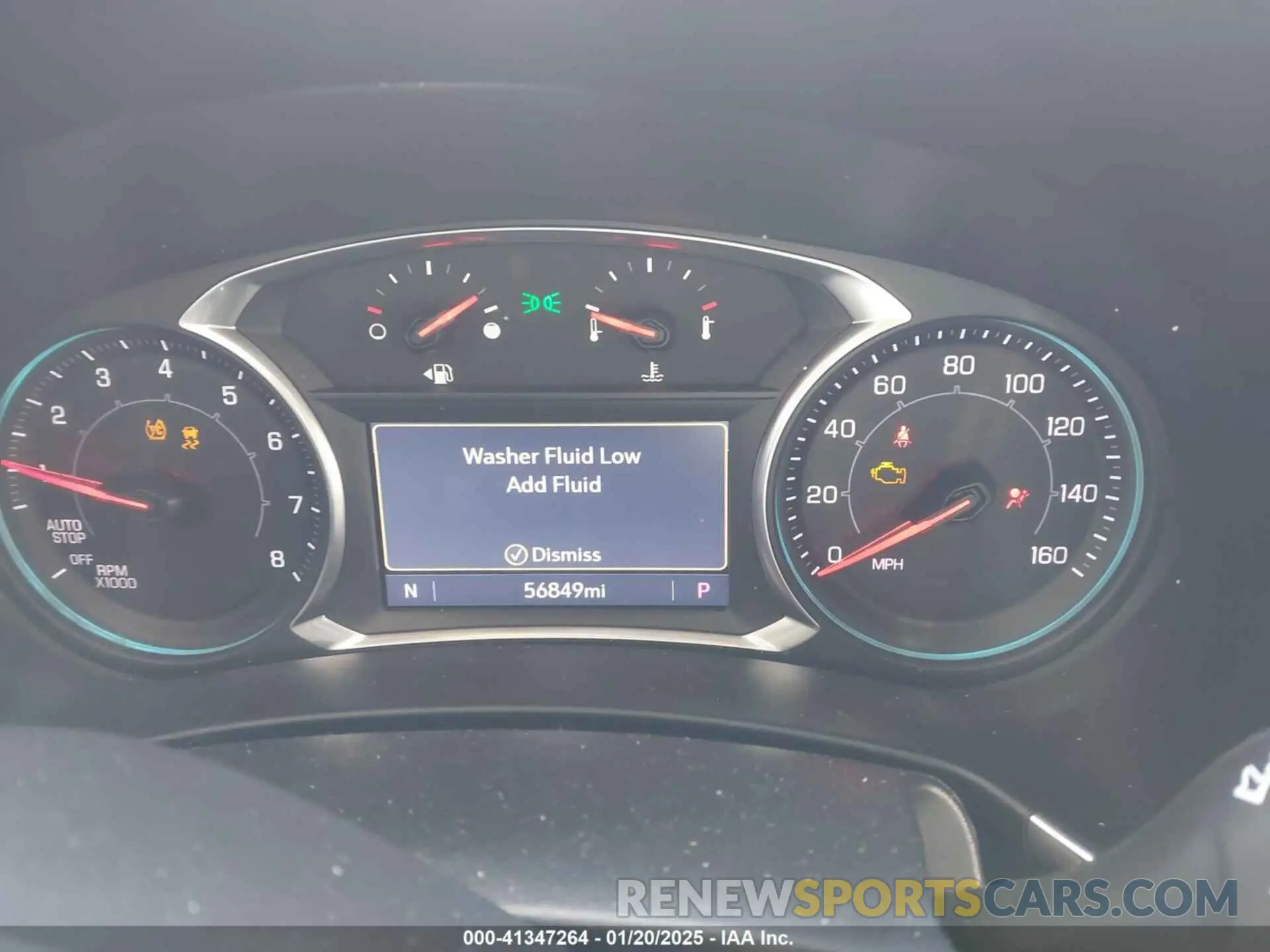7 fotografías del automóvil dañado 2GNAXUEVXL6227212 CHEVROLET EQUINOX 2020