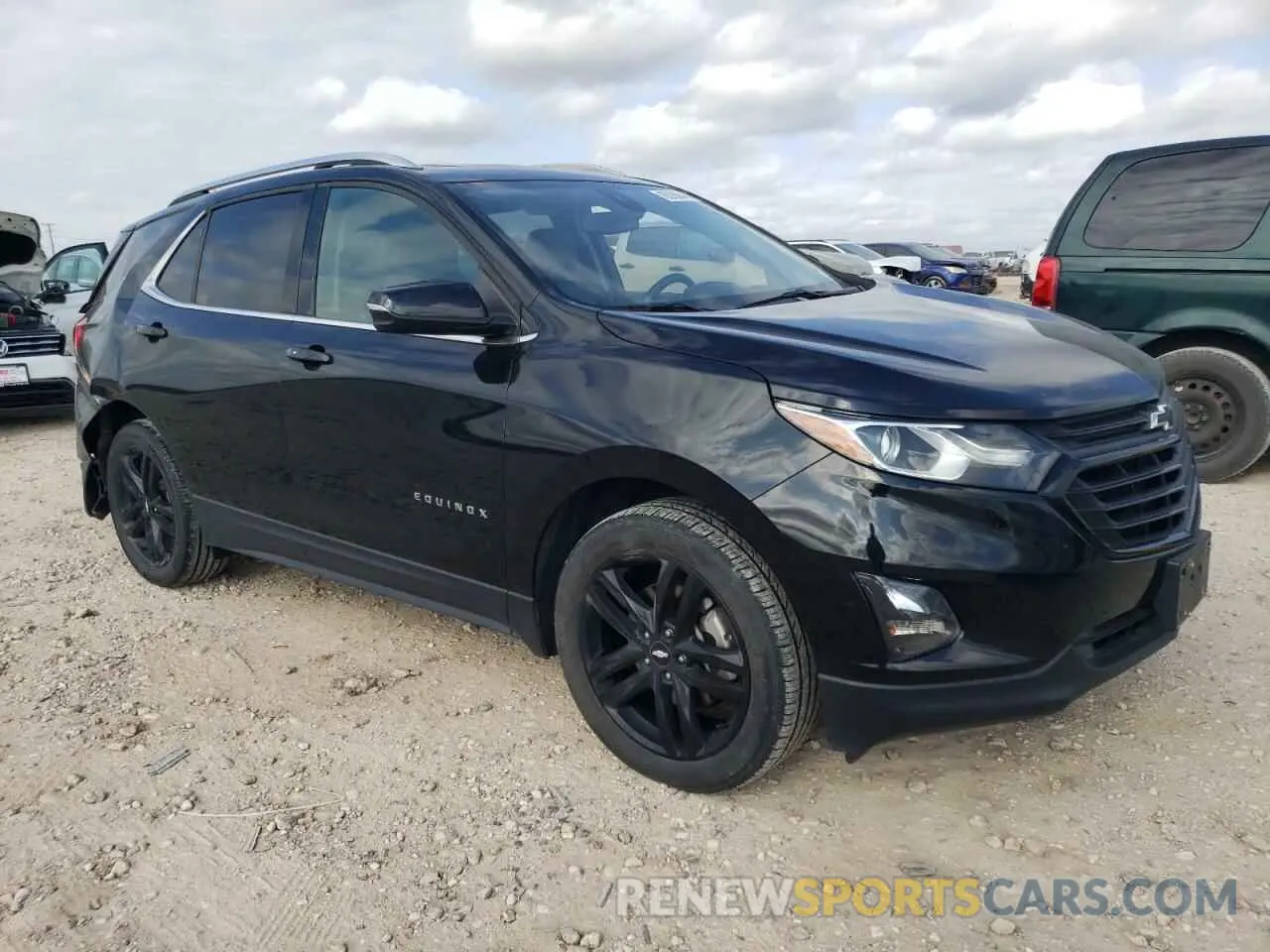 4 fotografías del automóvil dañado 2GNAXVEX0L6131208 CHEVROLET EQUINOX 2020