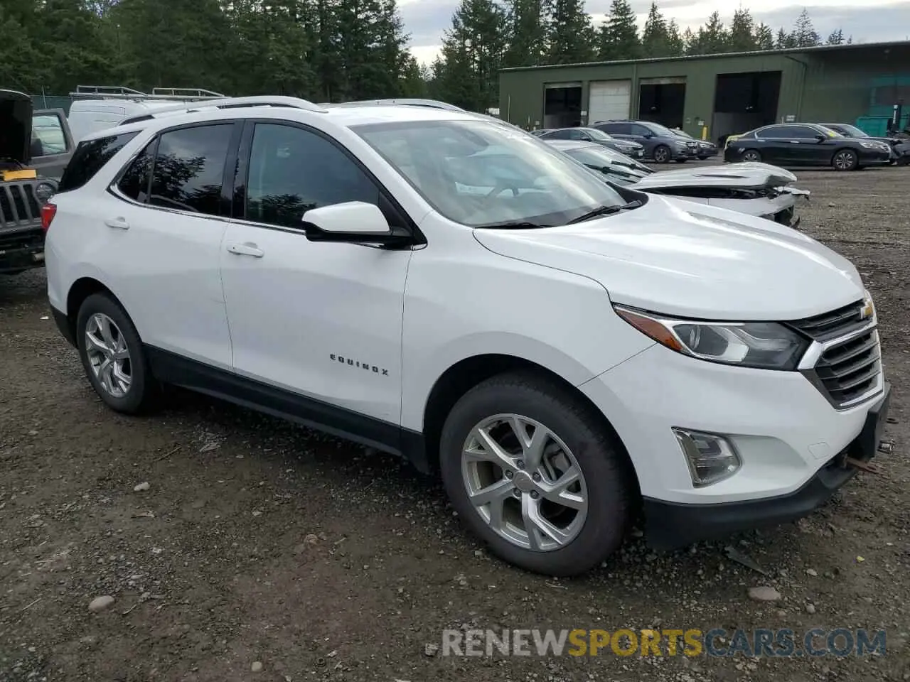 4 fotografías del automóvil dañado 2GNAXVEX1L6194754 CHEVROLET EQUINOX 2020
