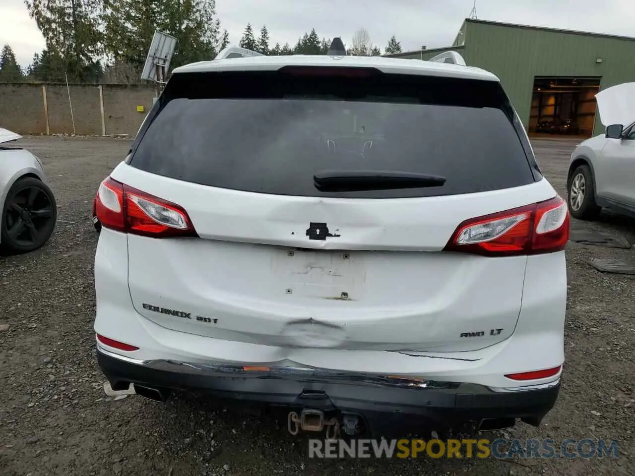 6 fotografías del automóvil dañado 2GNAXVEX1L6194754 CHEVROLET EQUINOX 2020