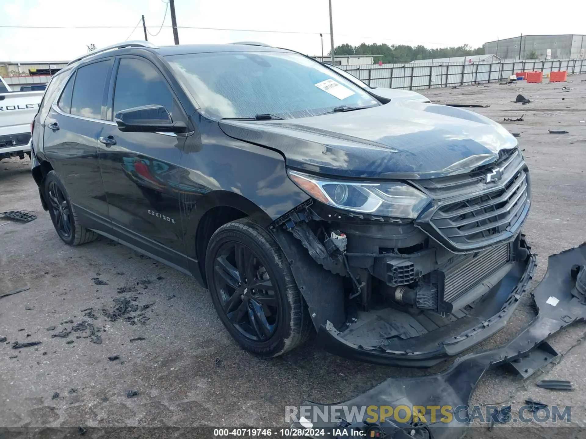 1 fotografías del automóvil dañado 2GNAXVEX7L6178168 CHEVROLET EQUINOX 2020