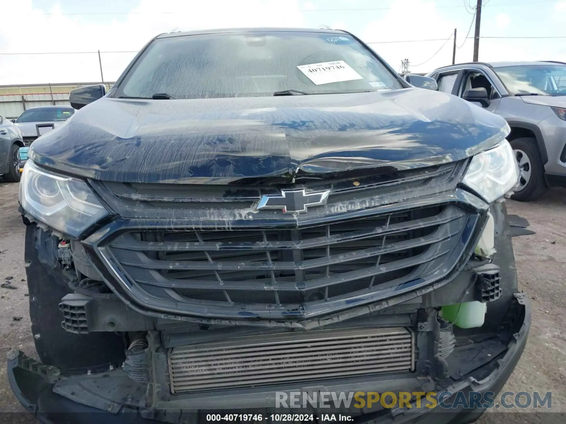 12 fotografías del automóvil dañado 2GNAXVEX7L6178168 CHEVROLET EQUINOX 2020