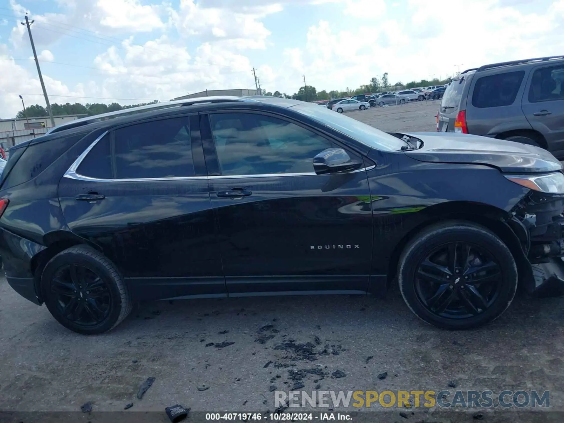 13 fotografías del automóvil dañado 2GNAXVEX7L6178168 CHEVROLET EQUINOX 2020