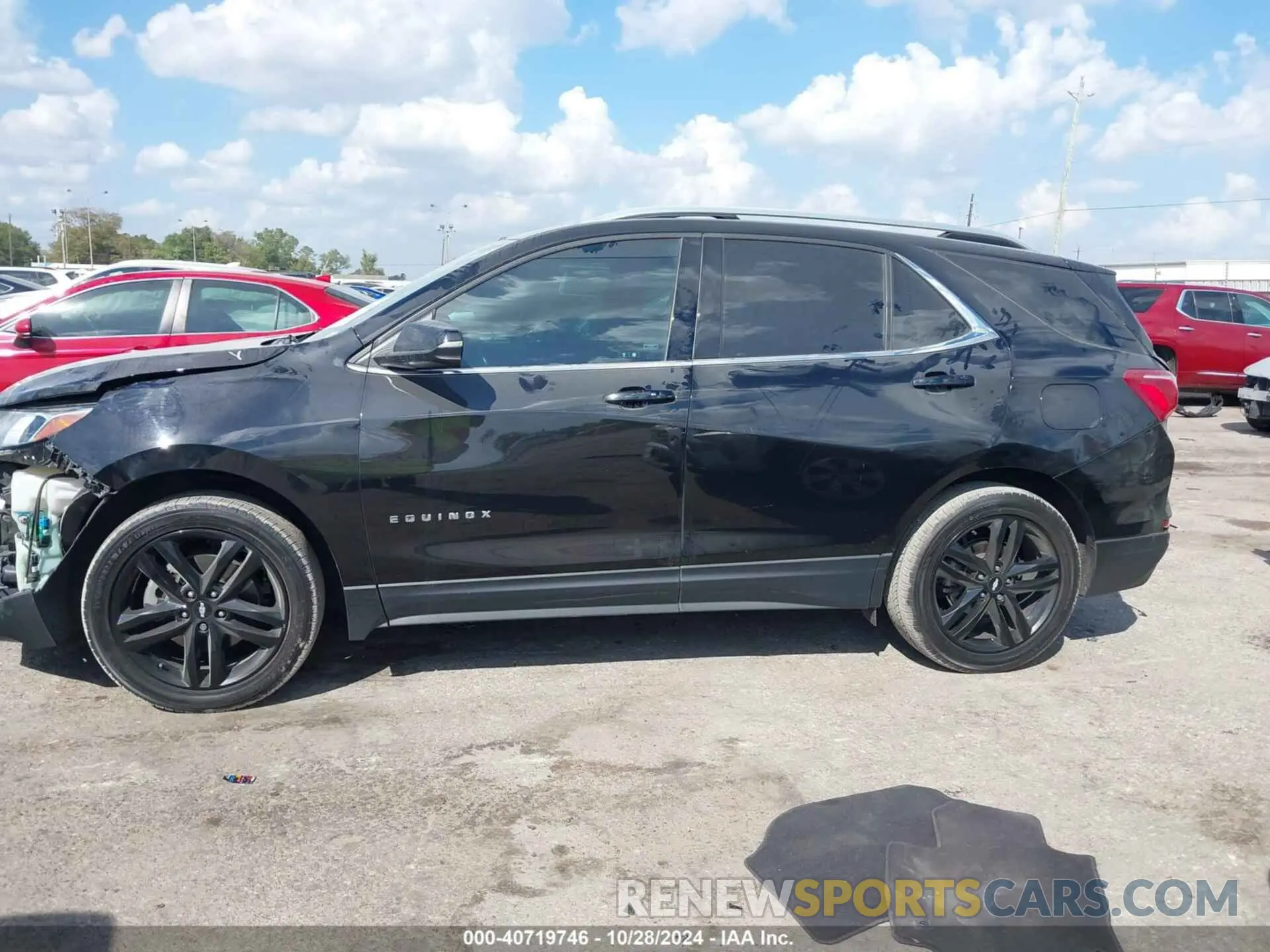 14 fotografías del automóvil dañado 2GNAXVEX7L6178168 CHEVROLET EQUINOX 2020