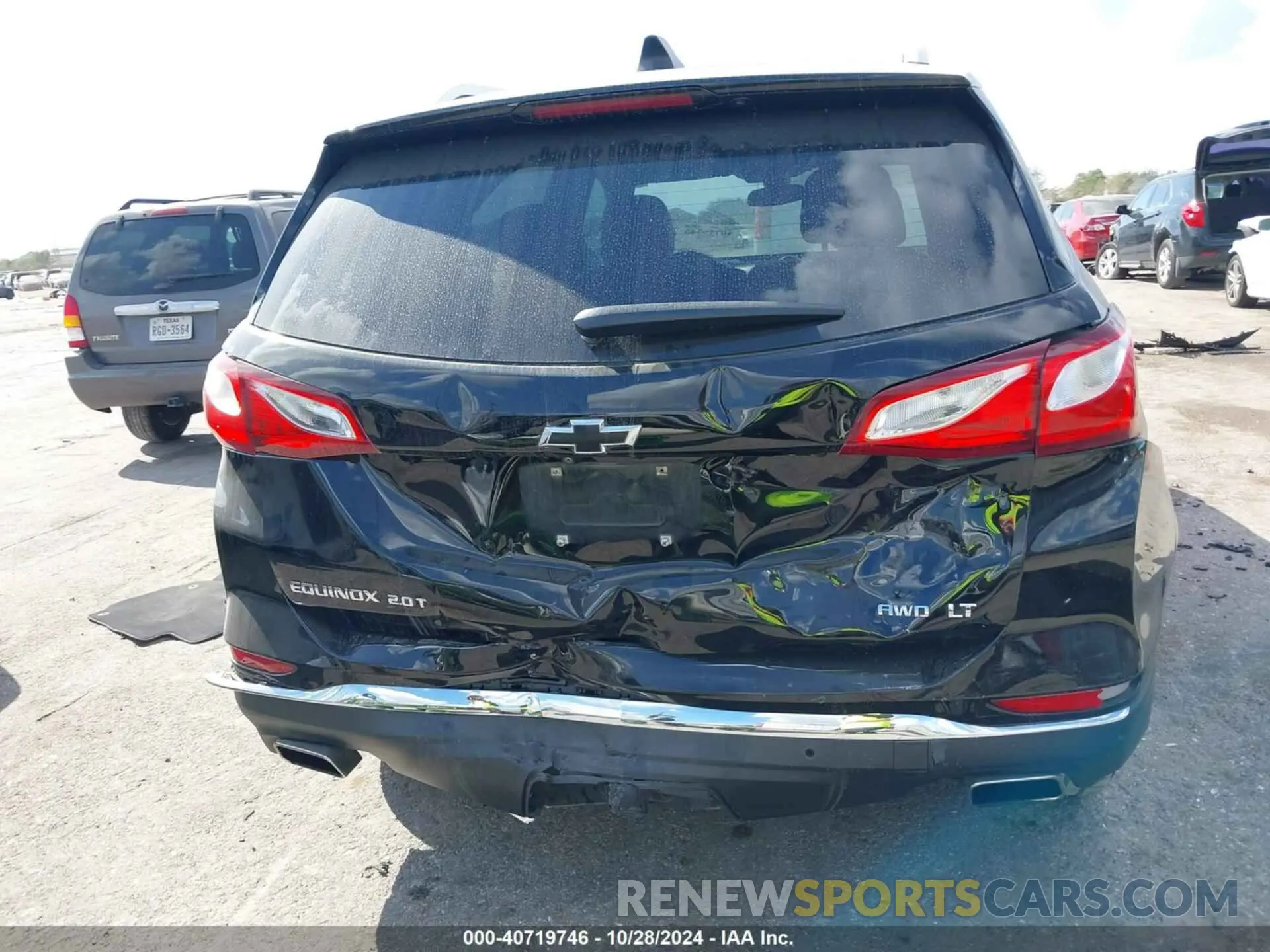 16 fotografías del automóvil dañado 2GNAXVEX7L6178168 CHEVROLET EQUINOX 2020