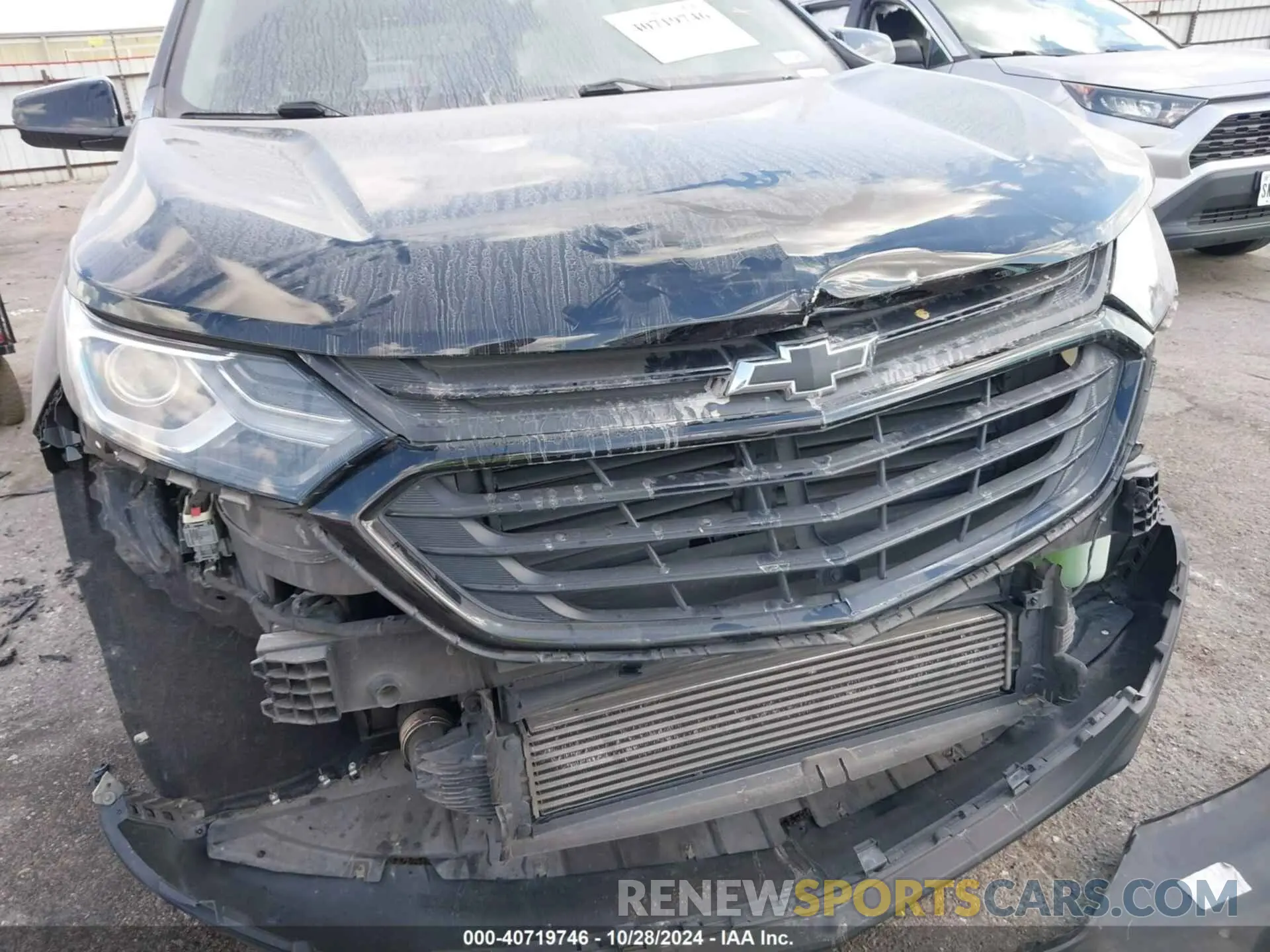 6 fotografías del automóvil dañado 2GNAXVEX7L6178168 CHEVROLET EQUINOX 2020