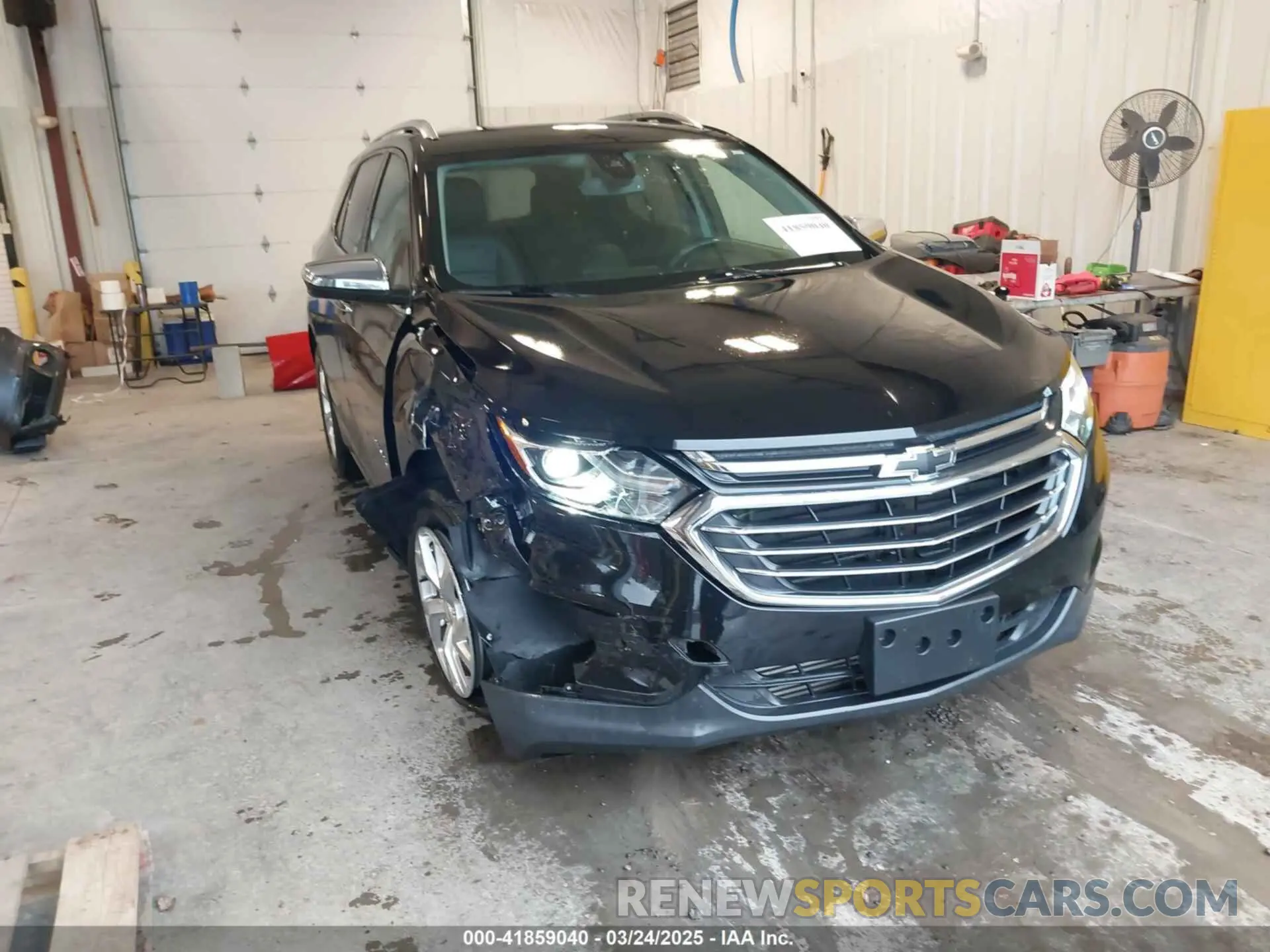 1 fotografías del automóvil dañado 2GNAXXEV1L6264361 CHEVROLET EQUINOX 2020
