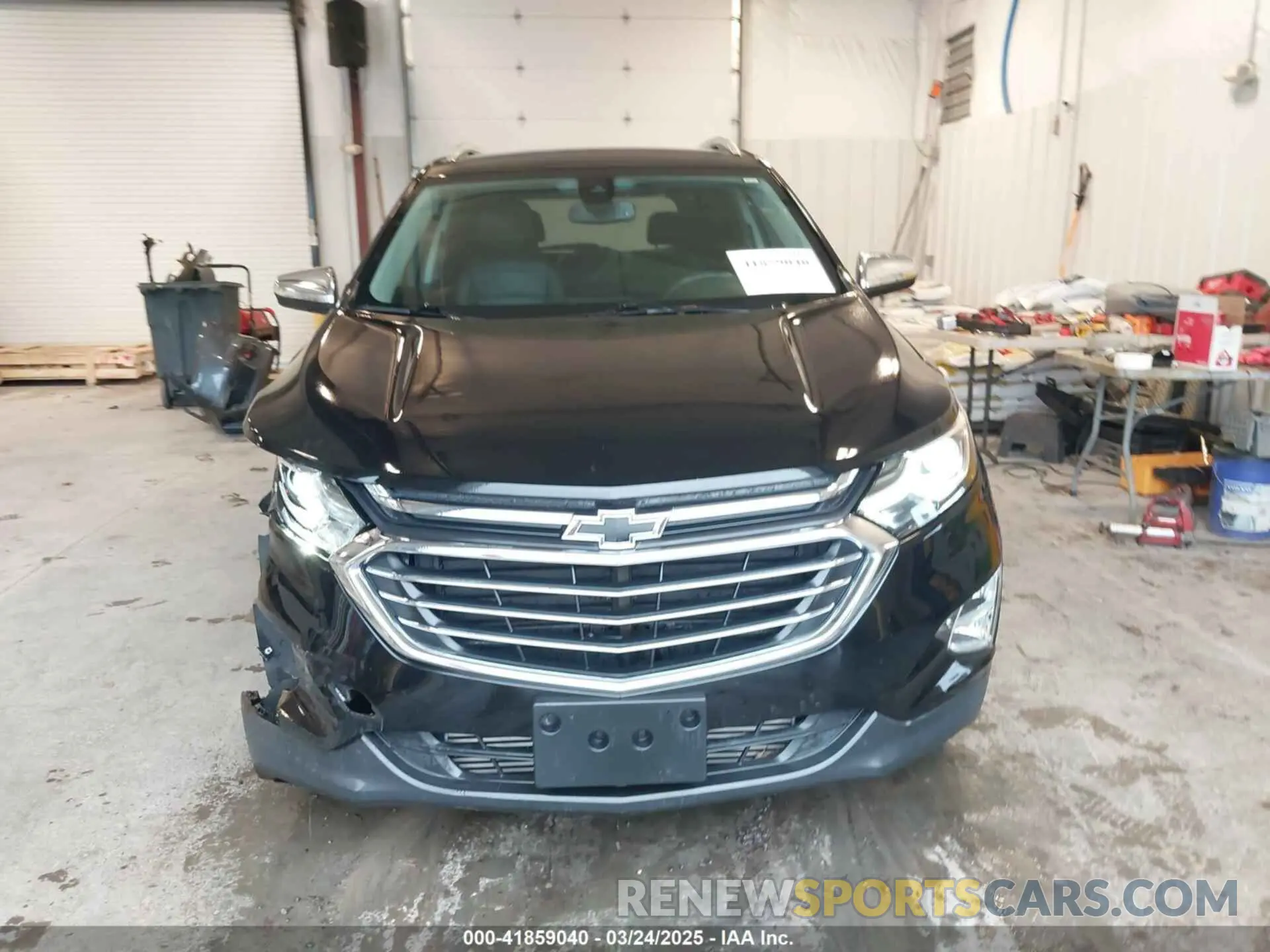 12 fotografías del automóvil dañado 2GNAXXEV1L6264361 CHEVROLET EQUINOX 2020