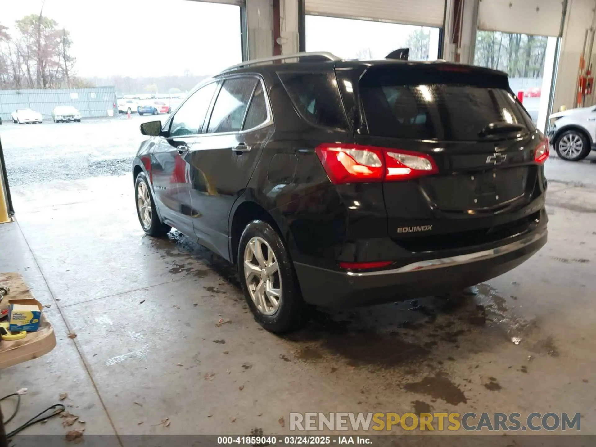 3 fotografías del automóvil dañado 2GNAXXEV1L6264361 CHEVROLET EQUINOX 2020