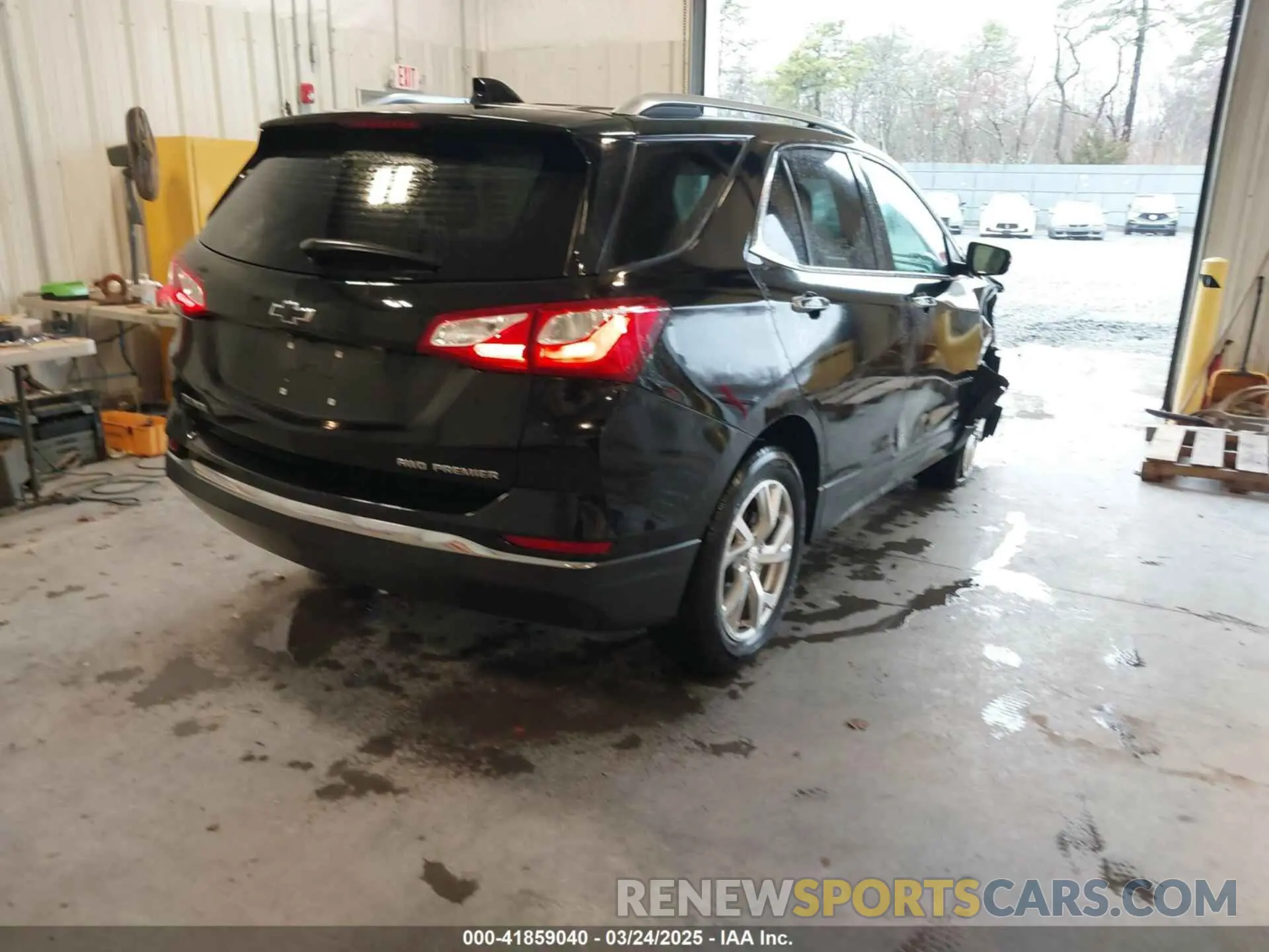 4 fotografías del automóvil dañado 2GNAXXEV1L6264361 CHEVROLET EQUINOX 2020
