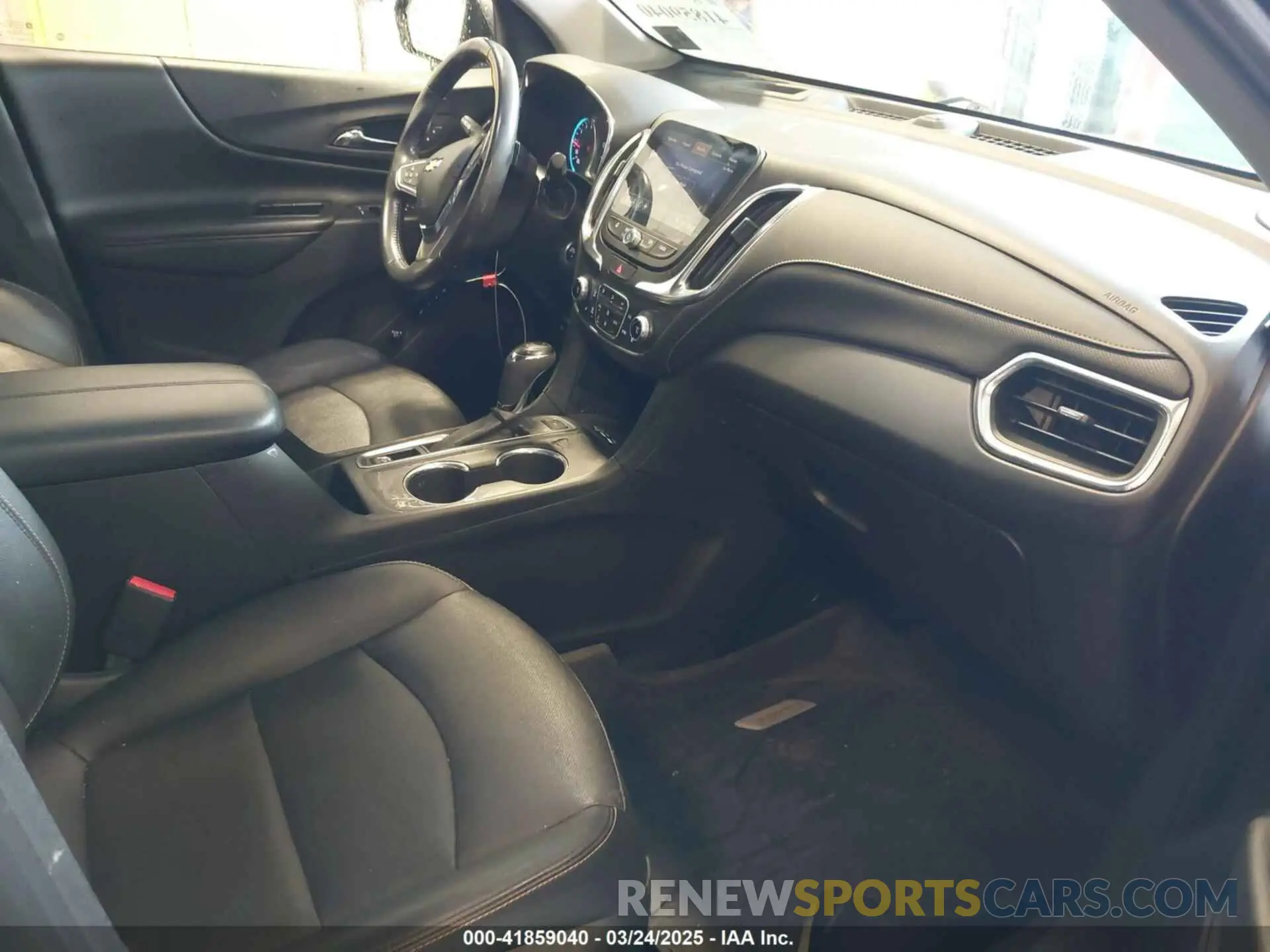 5 fotografías del automóvil dañado 2GNAXXEV1L6264361 CHEVROLET EQUINOX 2020