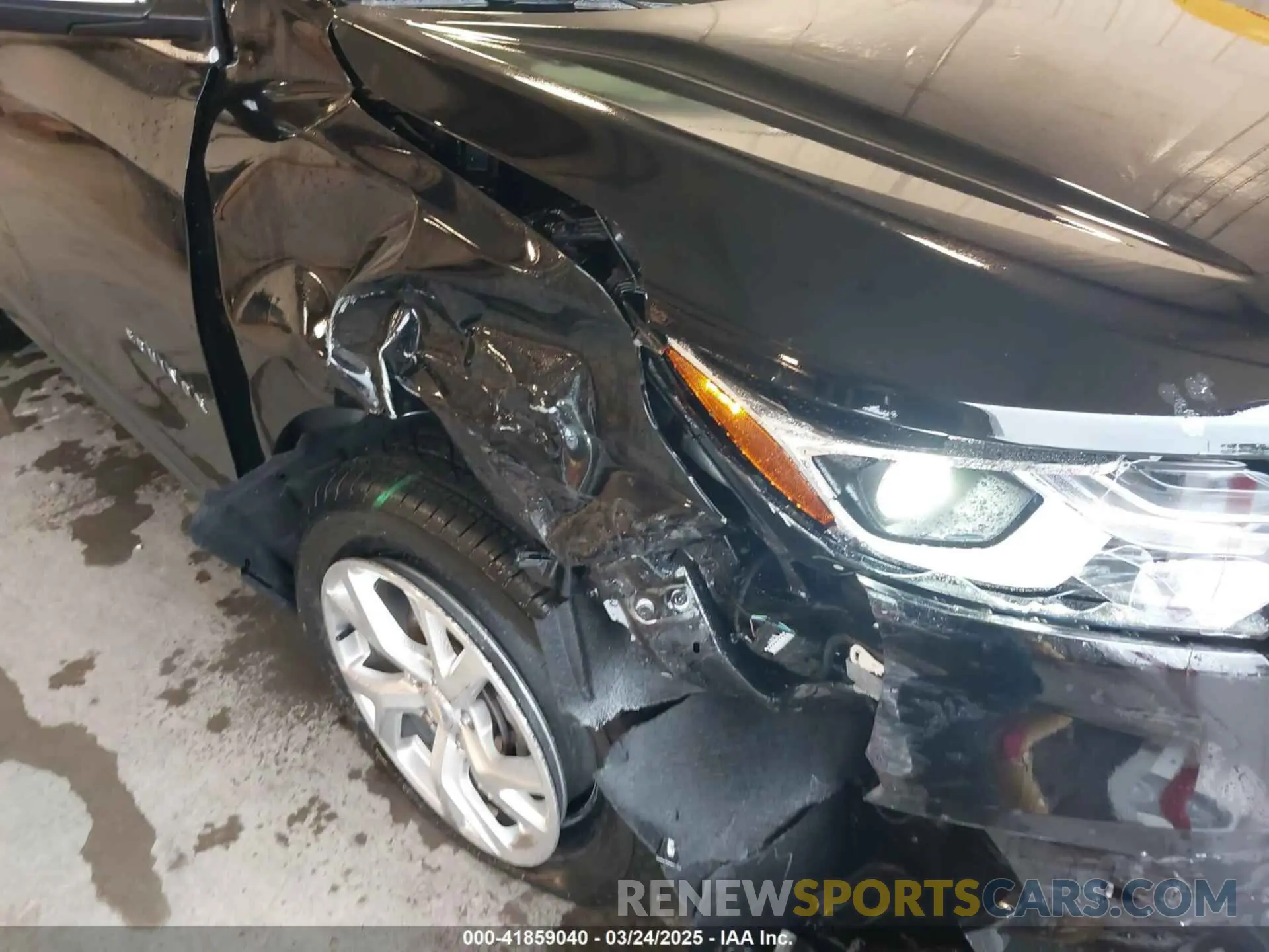 6 fotografías del automóvil dañado 2GNAXXEV1L6264361 CHEVROLET EQUINOX 2020