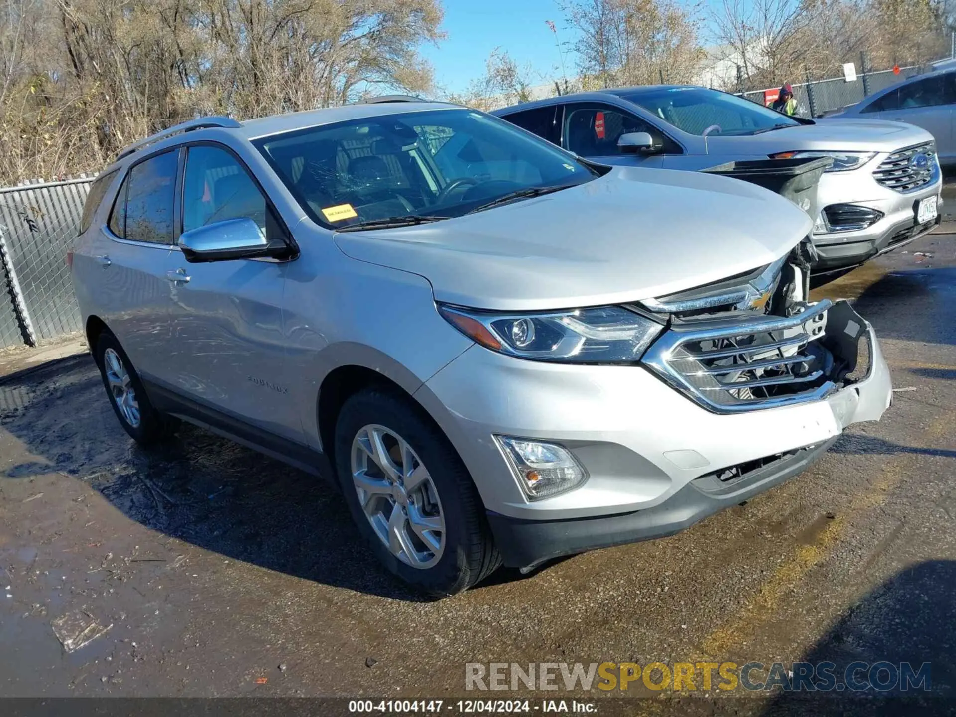1 fotografías del automóvil dañado 2GNAXXEV2L6219350 CHEVROLET EQUINOX 2020