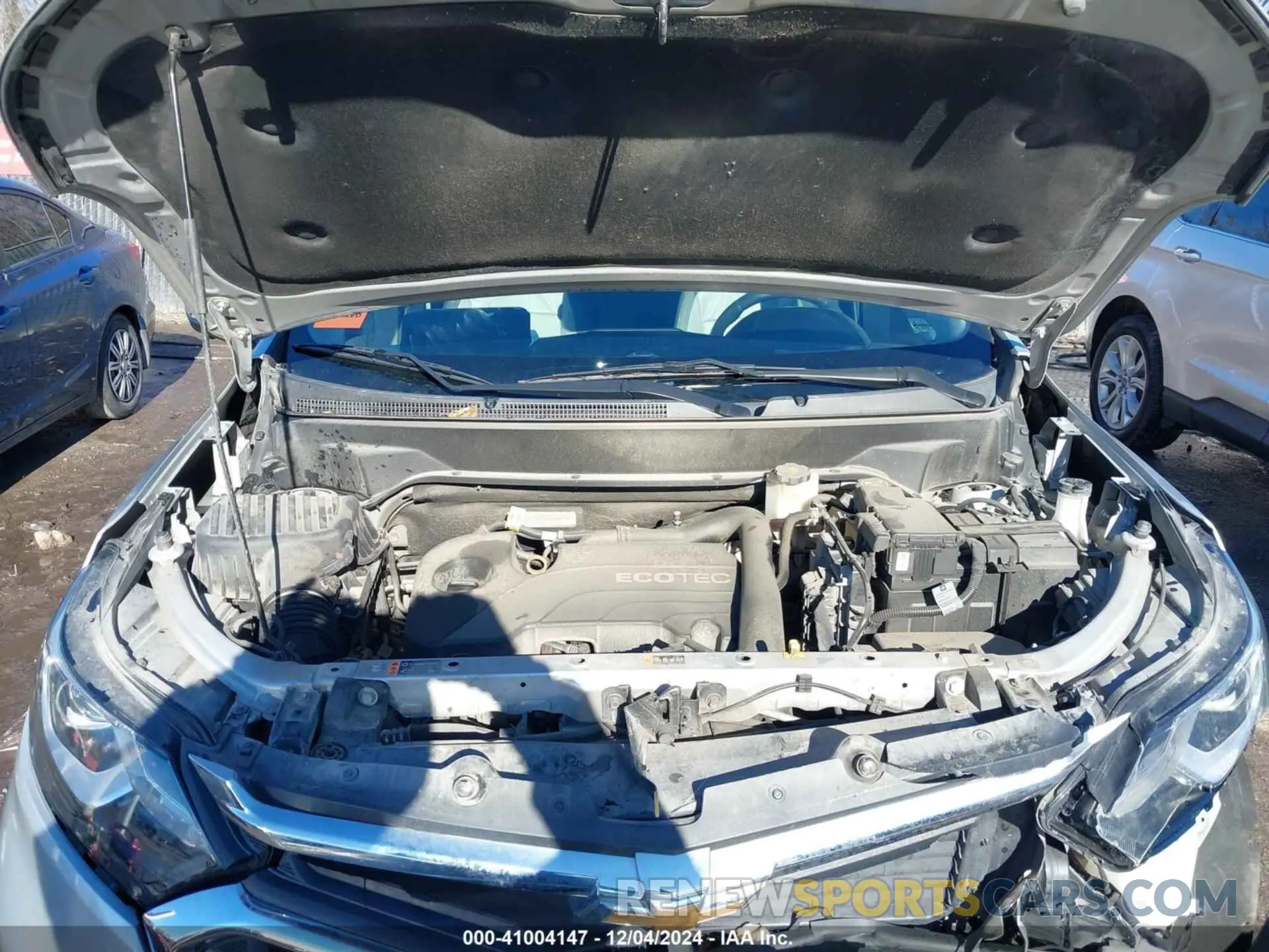 10 fotografías del automóvil dañado 2GNAXXEV2L6219350 CHEVROLET EQUINOX 2020