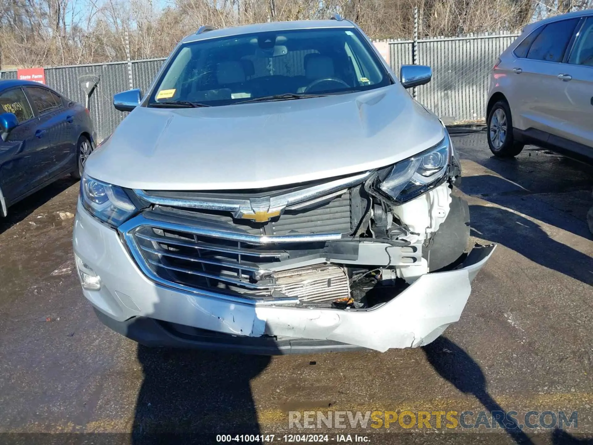 12 fotografías del automóvil dañado 2GNAXXEV2L6219350 CHEVROLET EQUINOX 2020
