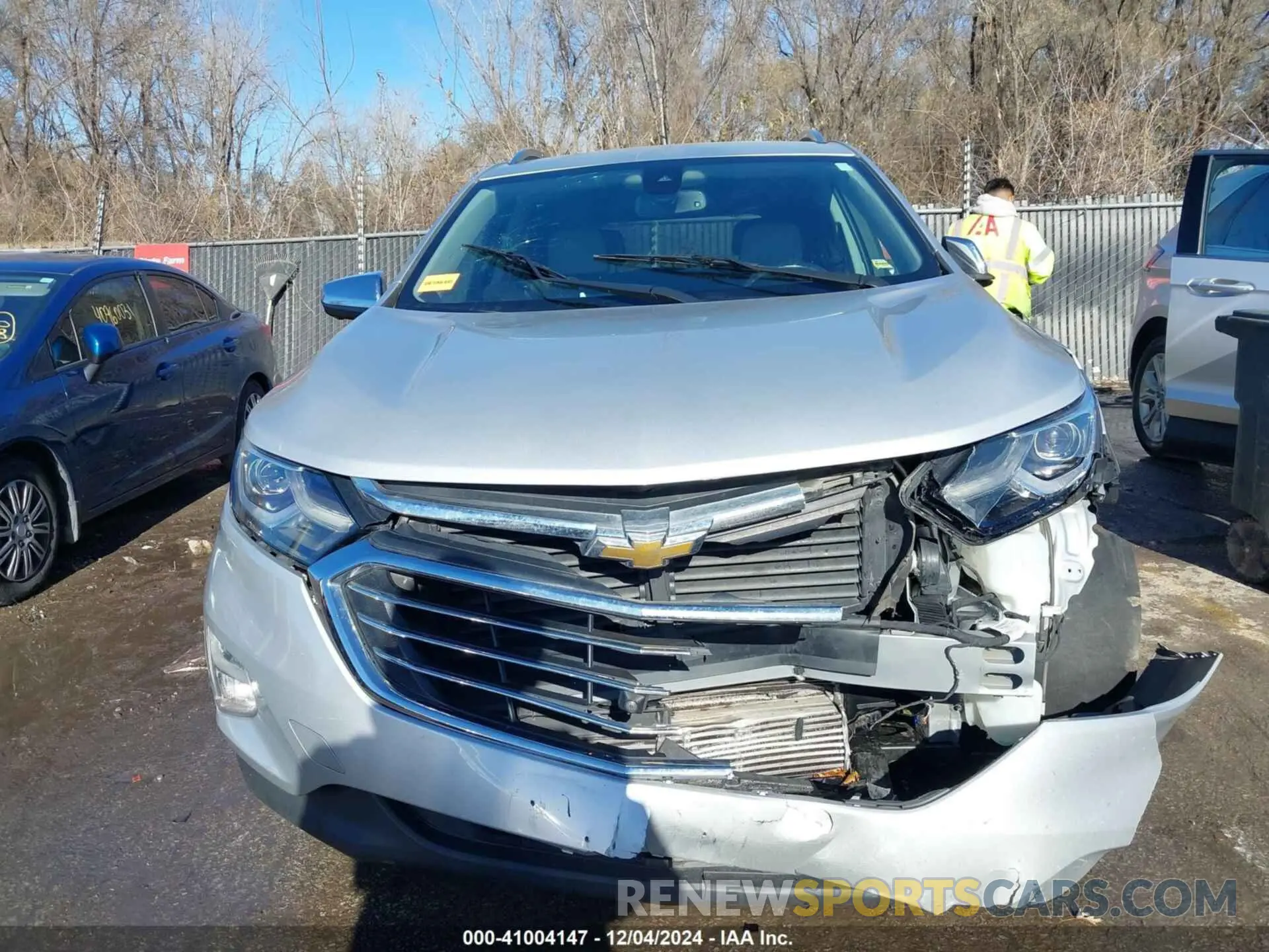 6 fotografías del automóvil dañado 2GNAXXEV2L6219350 CHEVROLET EQUINOX 2020