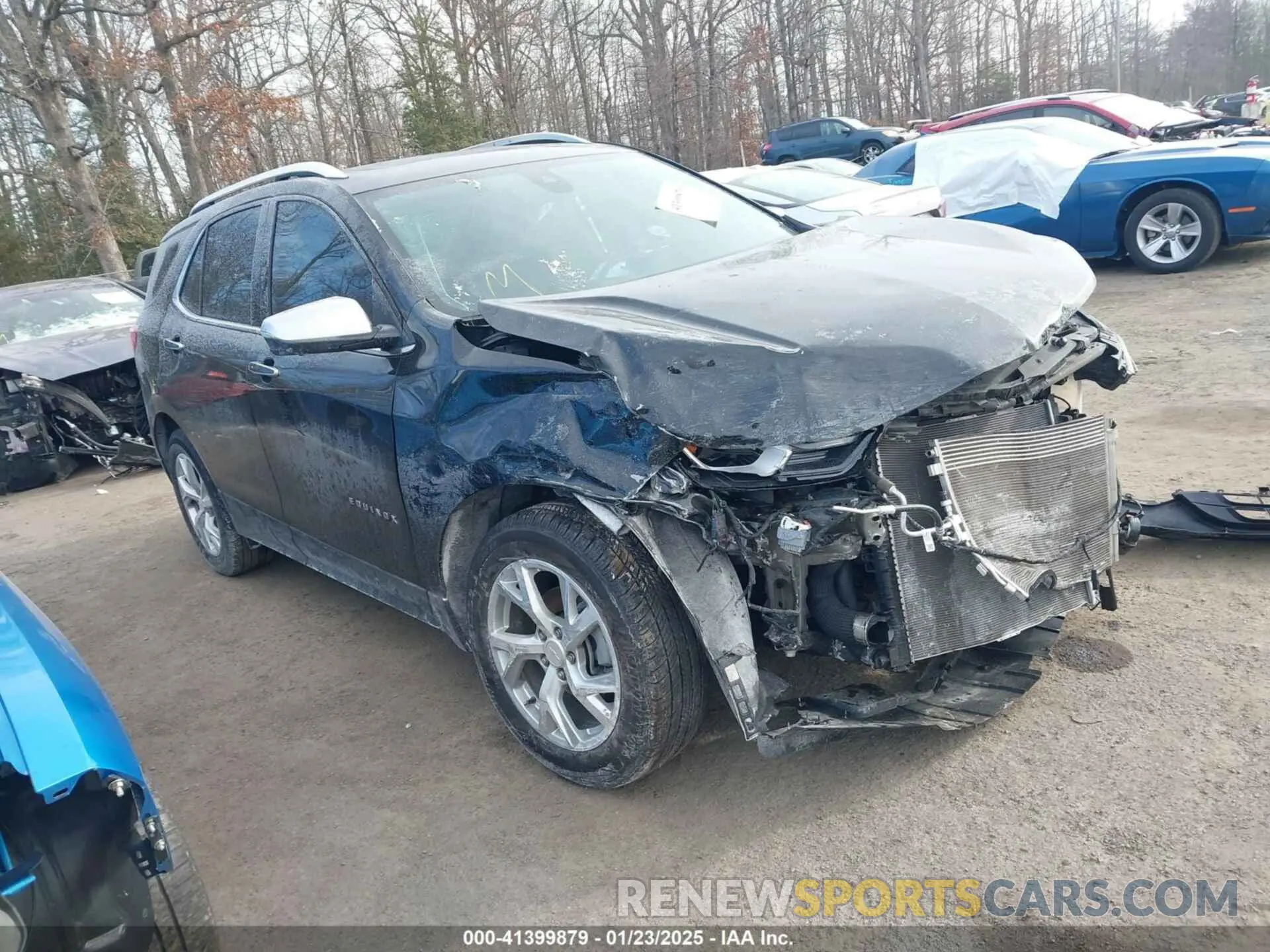 1 fotografías del automóvil dañado 2GNAXXEV4L6199098 CHEVROLET EQUINOX 2020