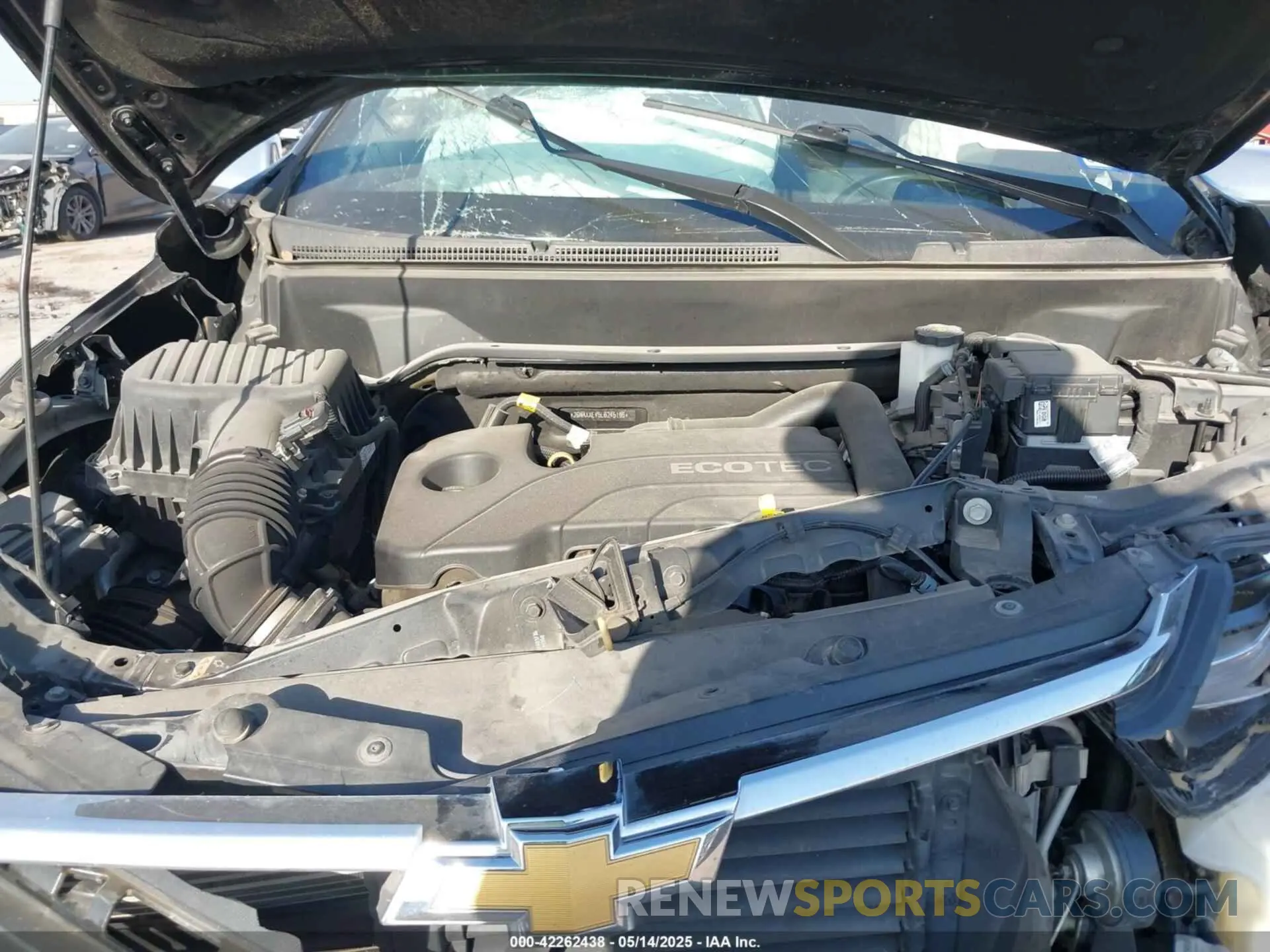 10 fotografías del automóvil dañado 2GNAXXEV5L6245196 CHEVROLET EQUINOX 2020