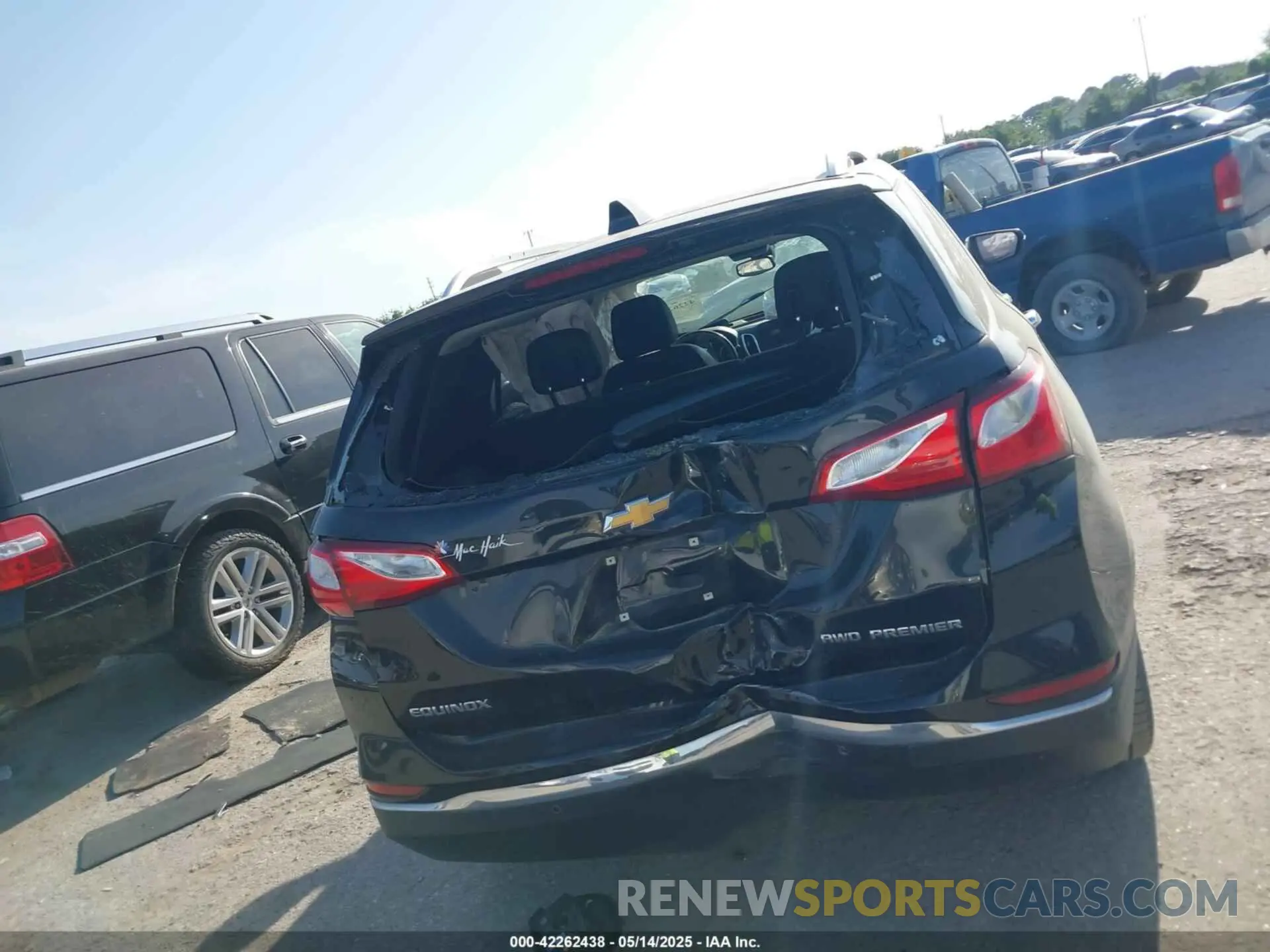 15 fotografías del automóvil dañado 2GNAXXEV5L6245196 CHEVROLET EQUINOX 2020