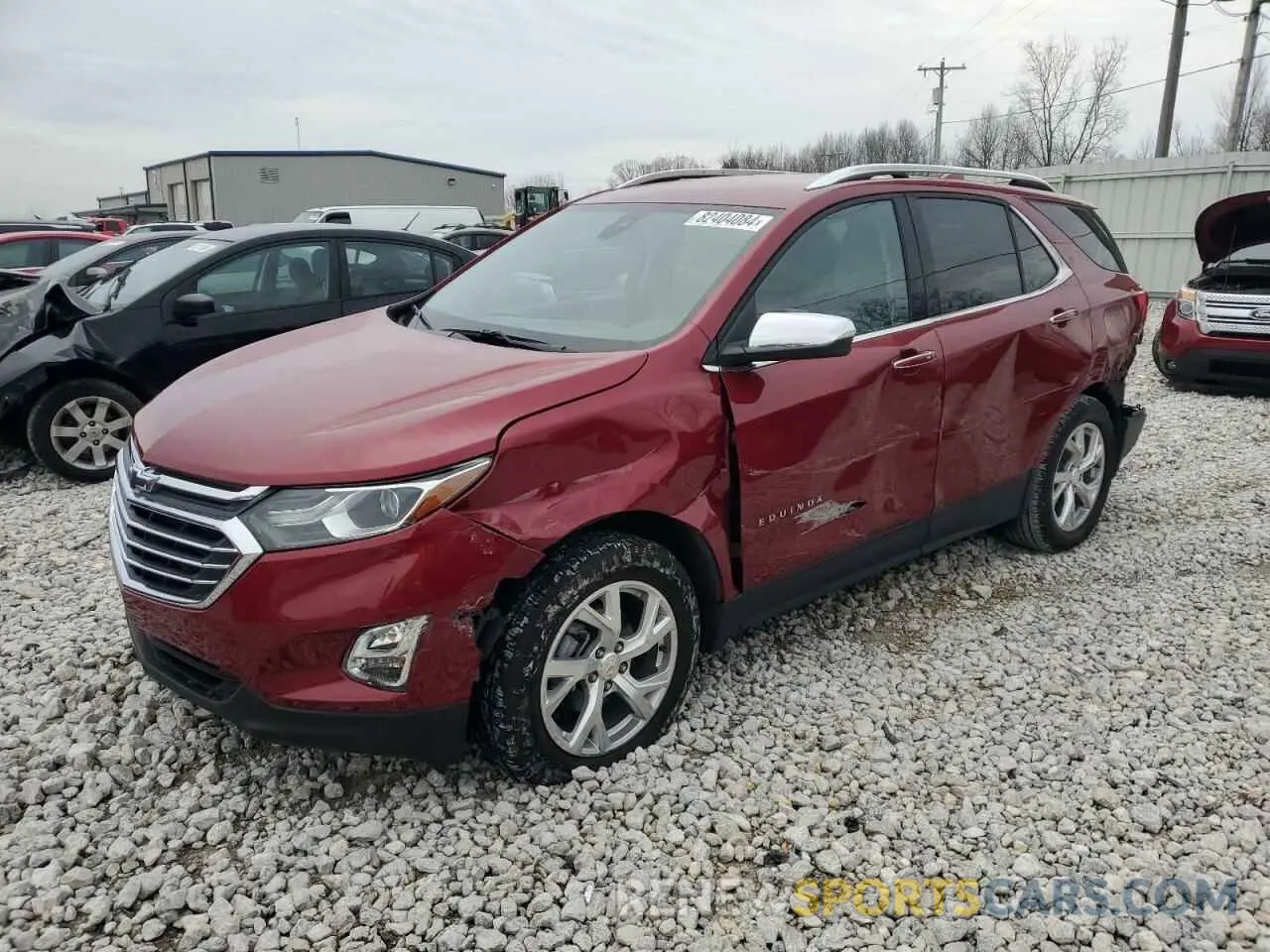 1 fotografías del automóvil dañado 2GNAXXEV6L6125956 CHEVROLET EQUINOX 2020