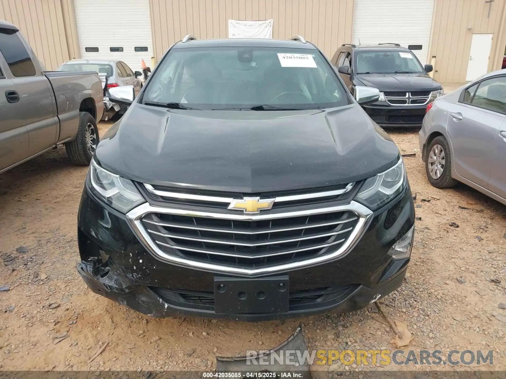 12 fotografías del automóvil dañado 2GNAXXEVXL6233514 CHEVROLET EQUINOX 2020