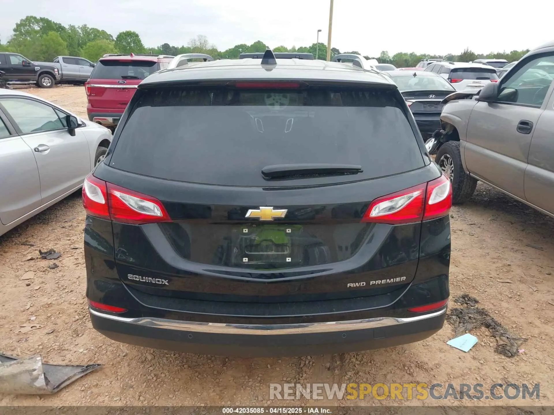 16 fotografías del automóvil dañado 2GNAXXEVXL6233514 CHEVROLET EQUINOX 2020