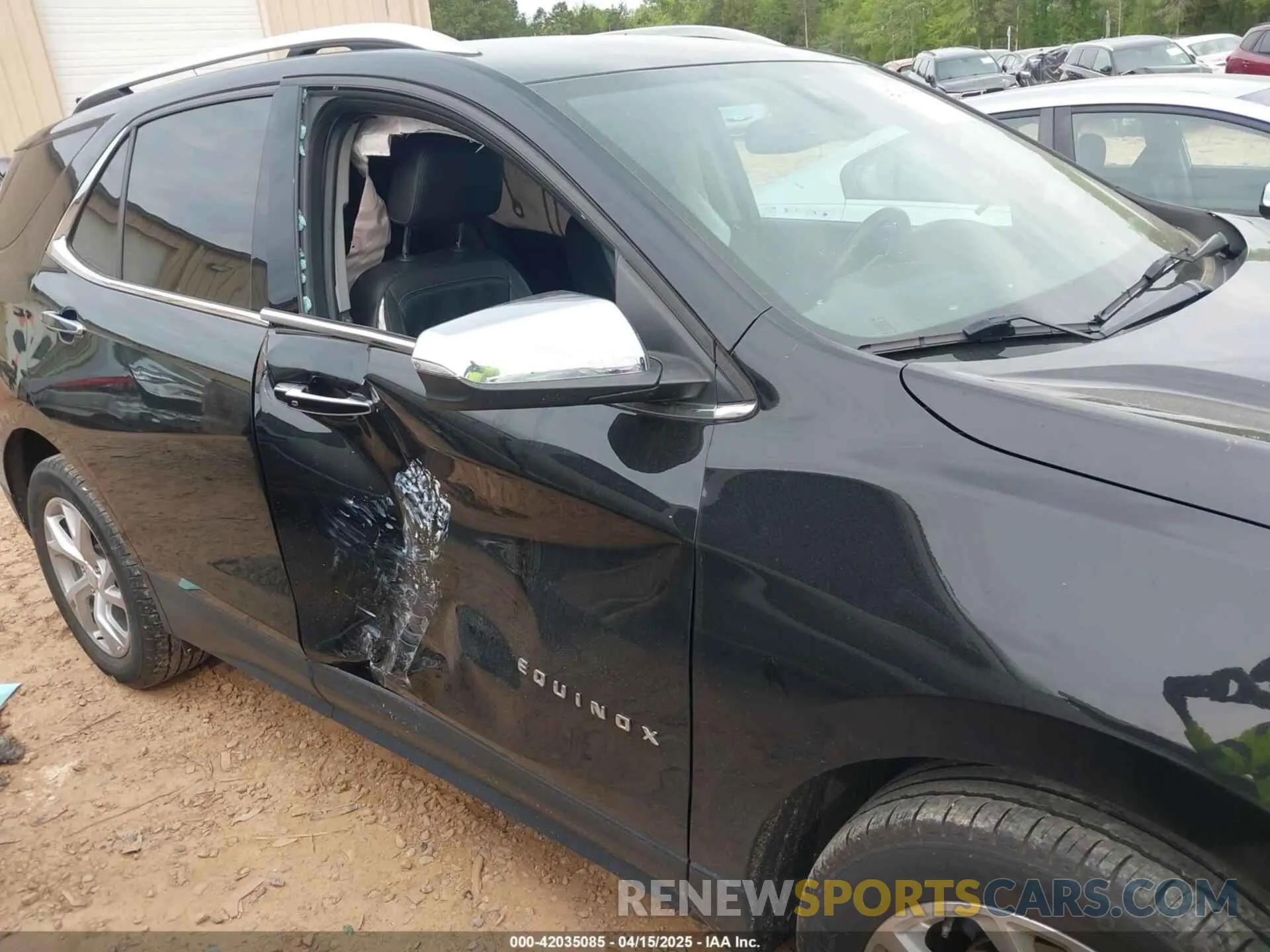 6 fotografías del automóvil dañado 2GNAXXEVXL6233514 CHEVROLET EQUINOX 2020