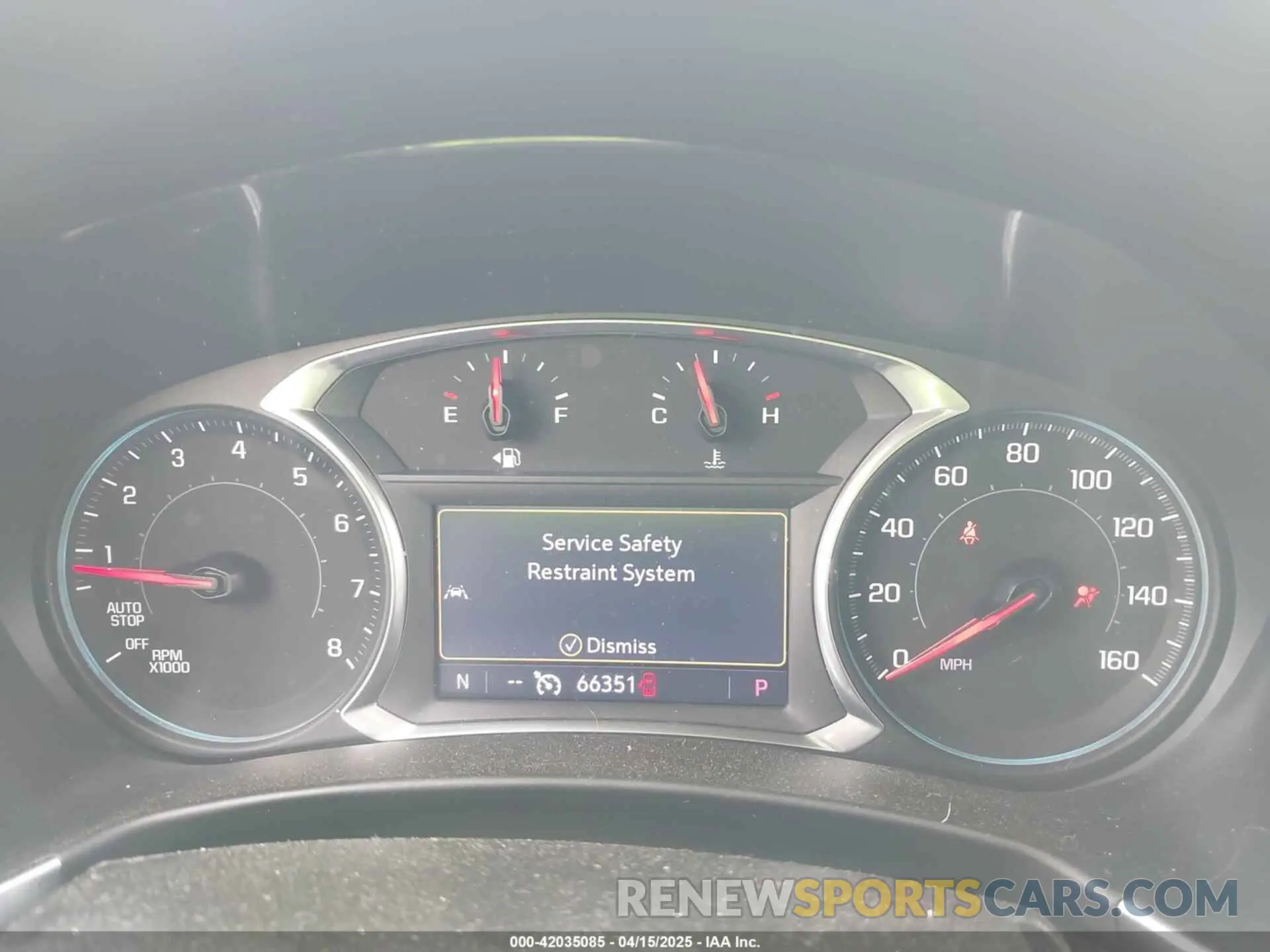 7 fotografías del automóvil dañado 2GNAXXEVXL6233514 CHEVROLET EQUINOX 2020