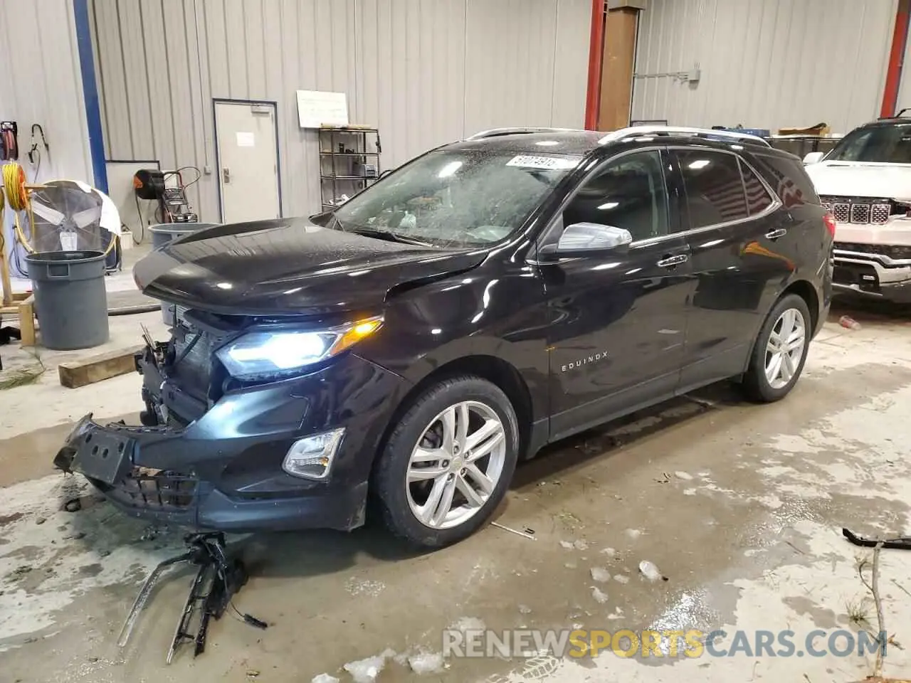 1 fotografías del automóvil dañado 2GNAXYEX3L6232261 CHEVROLET EQUINOX 2020