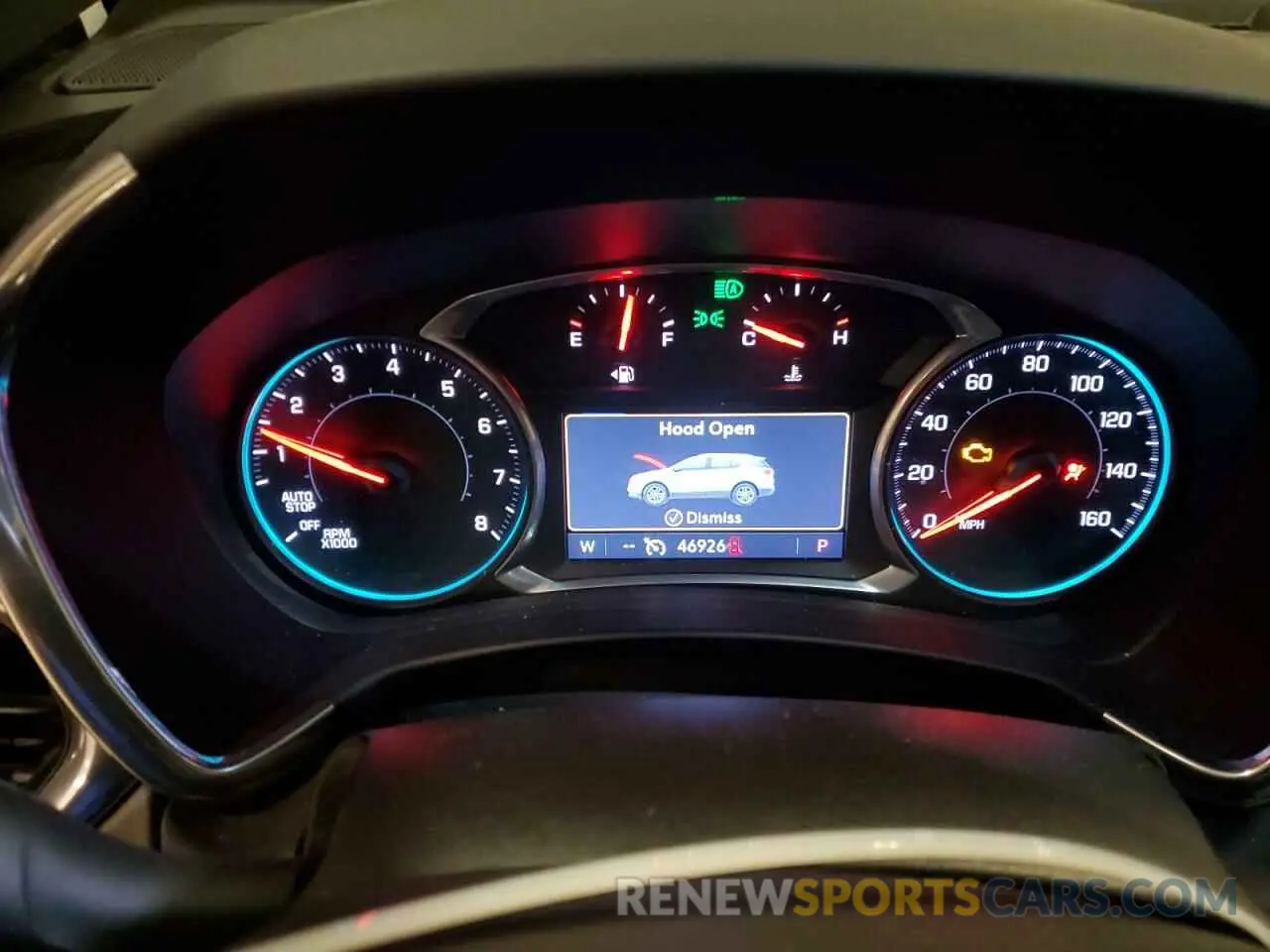 9 fotografías del automóvil dañado 2GNAXYEX3L6232261 CHEVROLET EQUINOX 2020