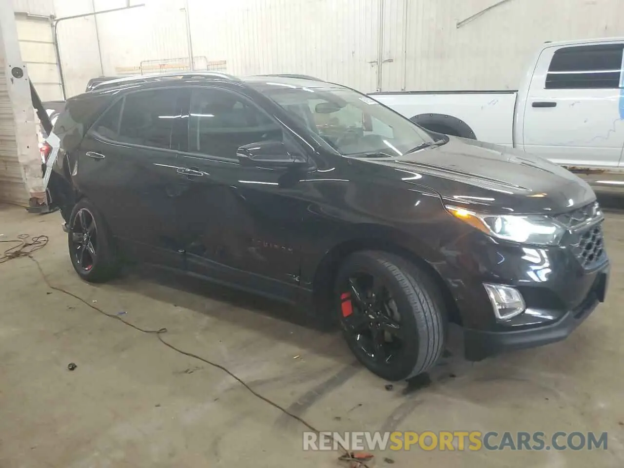 4 fotografías del automóvil dañado 2GNAXYEX5L6225960 CHEVROLET EQUINOX 2020