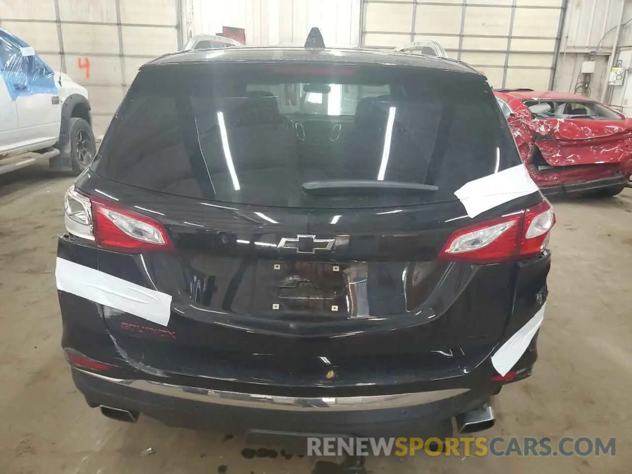6 fotografías del automóvil dañado 2GNAXYEX5L6225960 CHEVROLET EQUINOX 2020