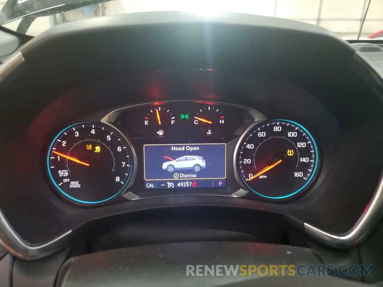 9 fotografías del automóvil dañado 2GNAXYEX5L6225960 CHEVROLET EQUINOX 2020