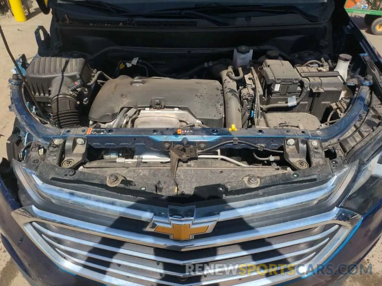 12 fotografías del automóvil dañado 2GNAXYEX5L6275953 CHEVROLET EQUINOX 2020
