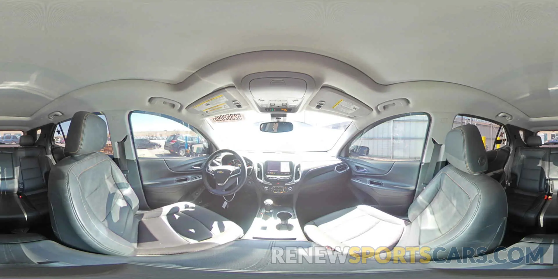 15 fotografías del automóvil dañado 2GNAXYEX5L6275953 CHEVROLET EQUINOX 2020