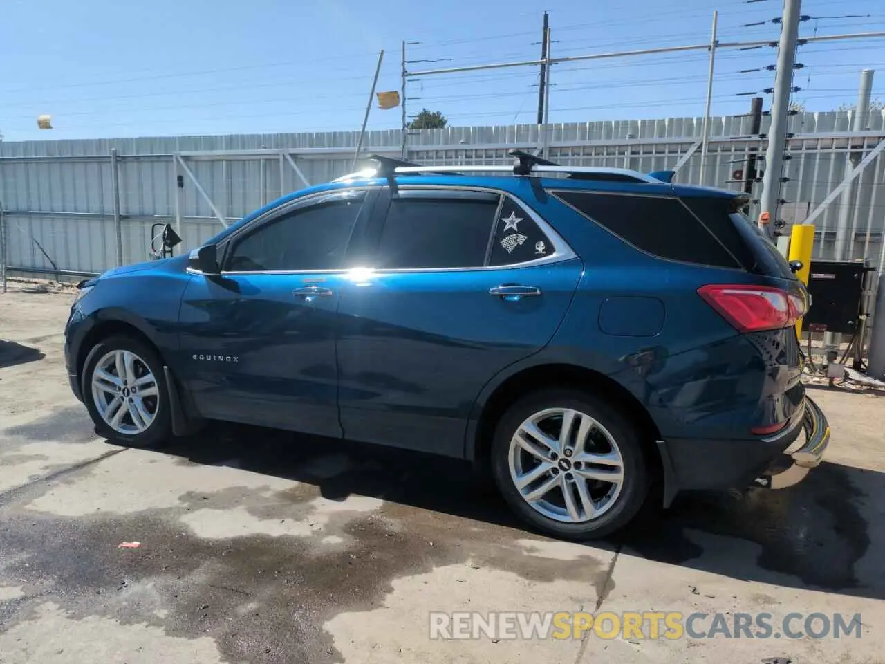 2 fotografías del automóvil dañado 2GNAXYEX5L6275953 CHEVROLET EQUINOX 2020