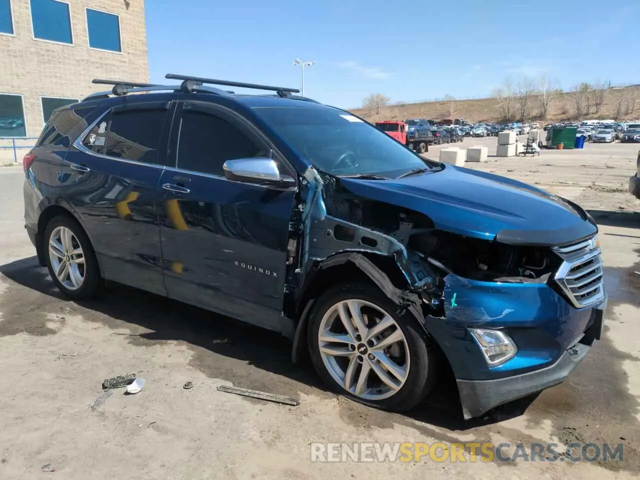 4 fotografías del automóvil dañado 2GNAXYEX5L6275953 CHEVROLET EQUINOX 2020